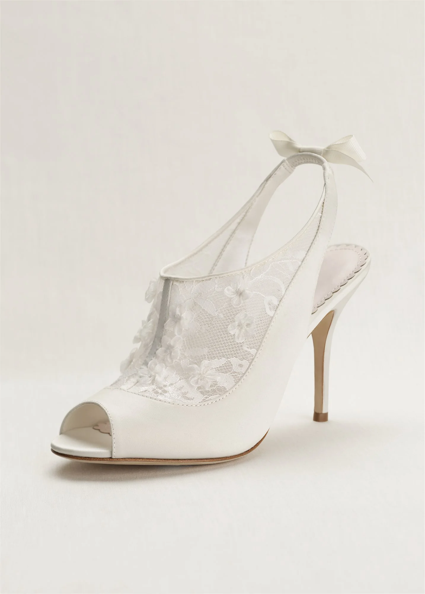 3D Floral Slingback Bootie