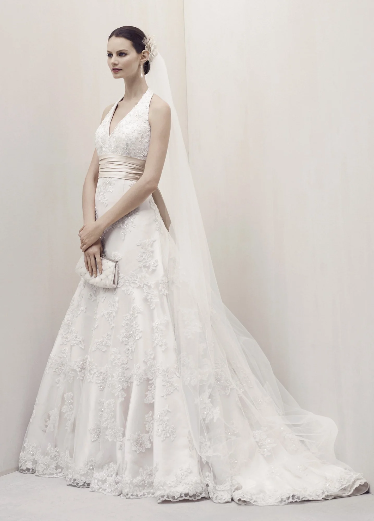 All Over Lace A-Line Gown - Image 2