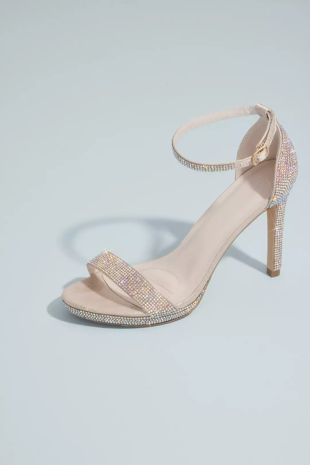 Allover Pave Crystal Ankle Strap Sandals - Image 4