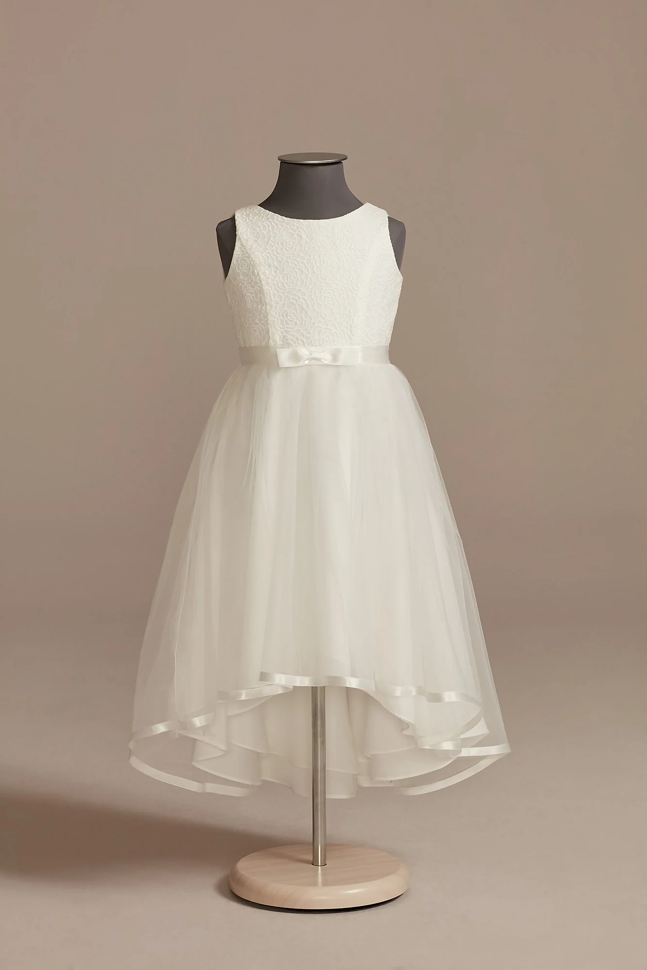 As Is Lace and Tulle High-Low Flower Girl Dress - Image 2