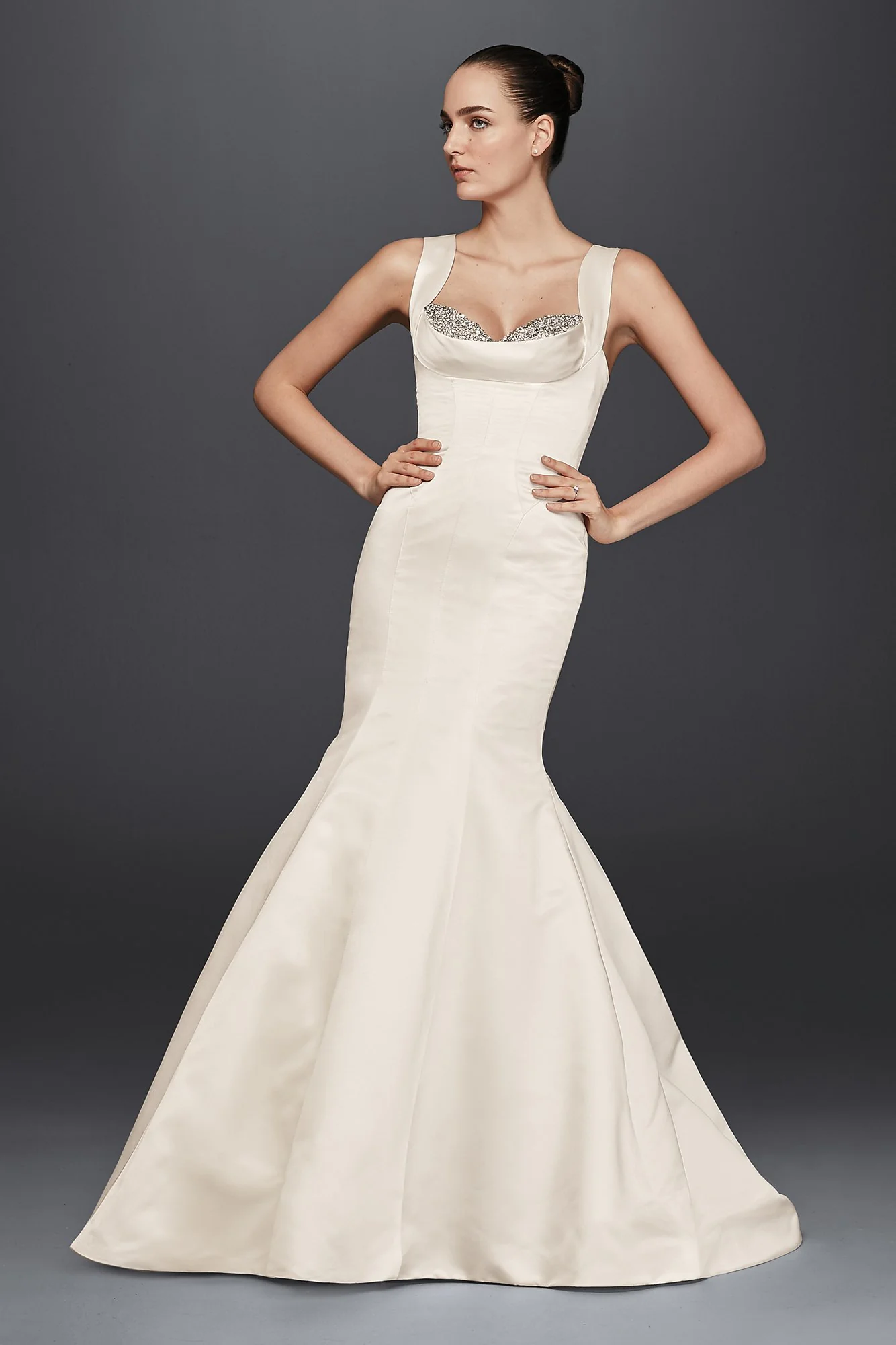 As-Is Mermaid Wedding Dress with Crystal