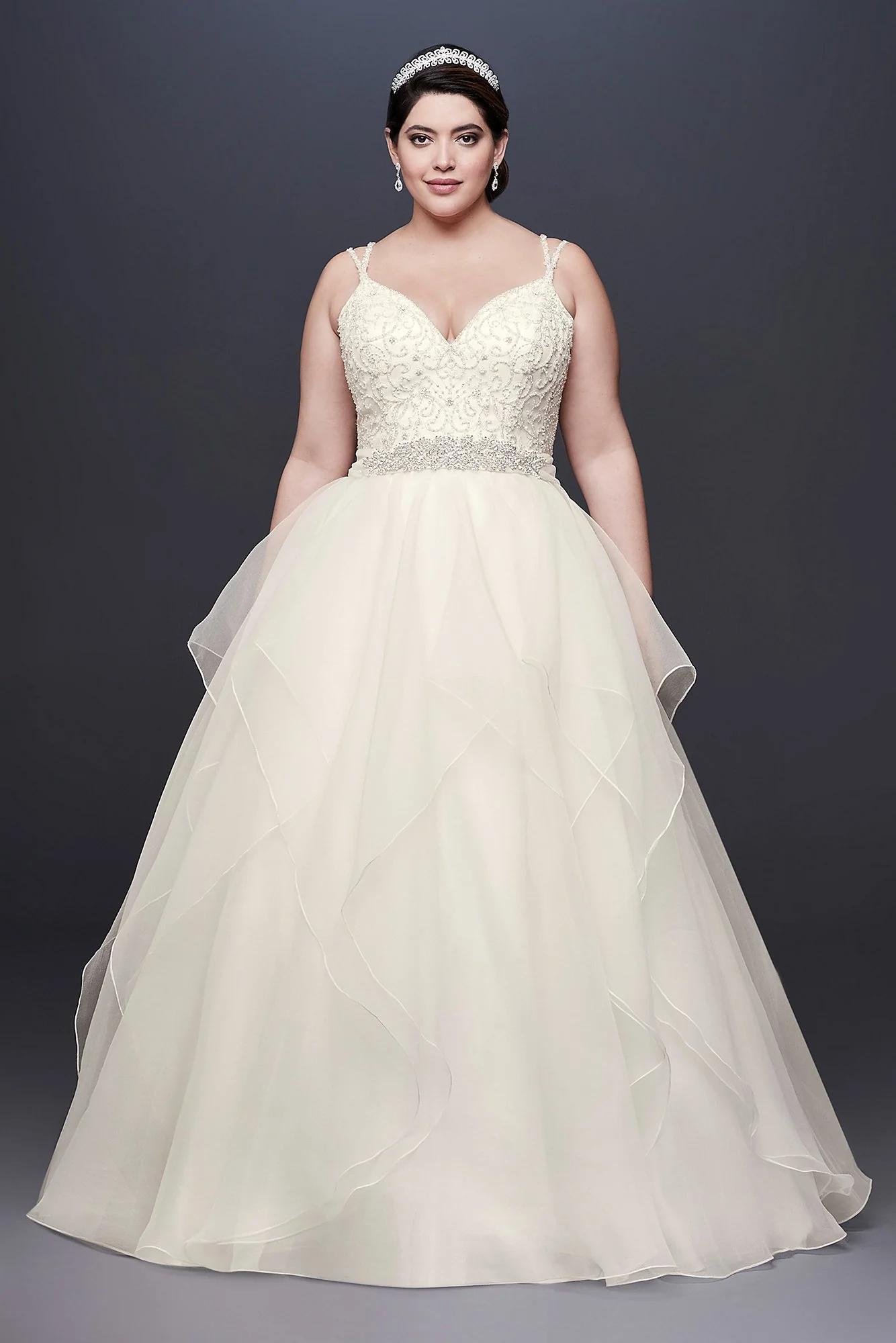 As Is No Train Plus Size Ball Gown Wedding Dress - Image 2