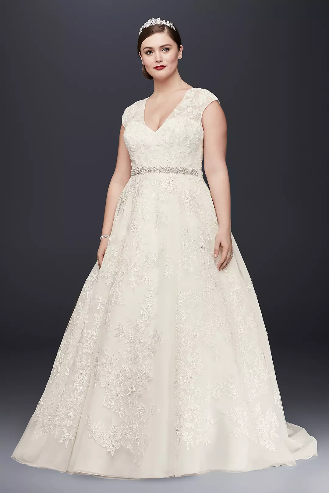 As-Is Plus Size Ball Gown Wedding Dress - Image 8