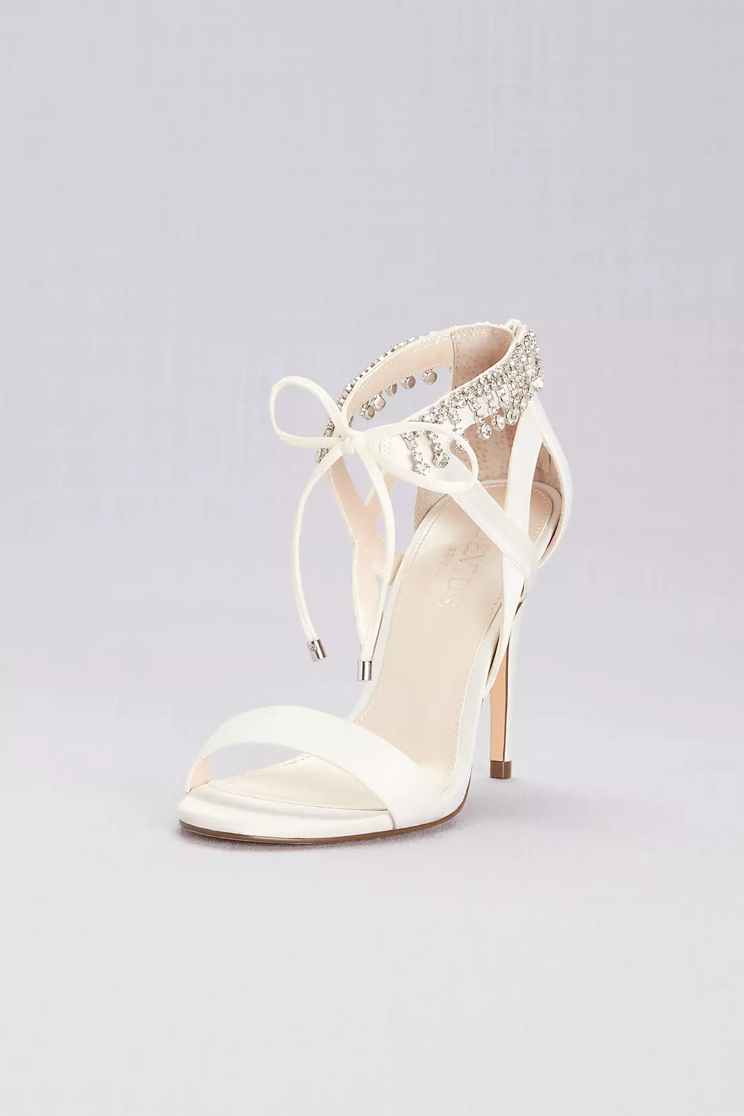 Beaded Tassel Sandals with Ankle Tie - Image 2