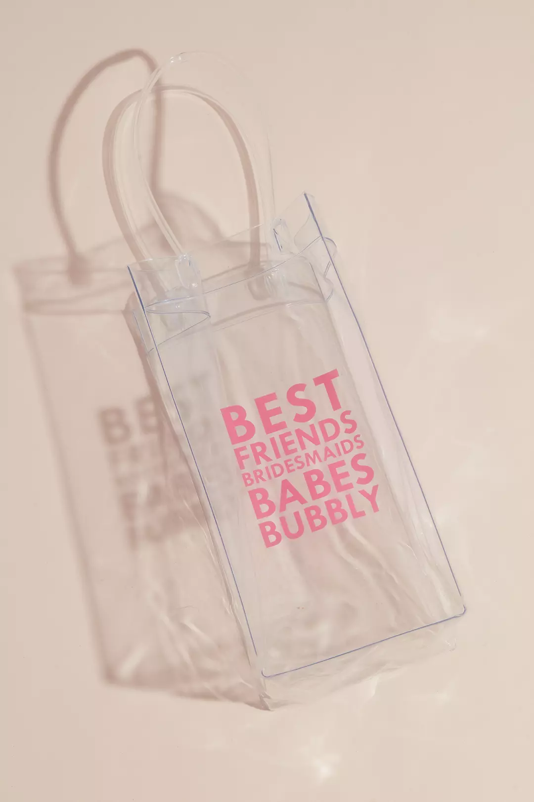 Best Friends Bridesmaids Babes Bubbly Wine Bag - Image 2