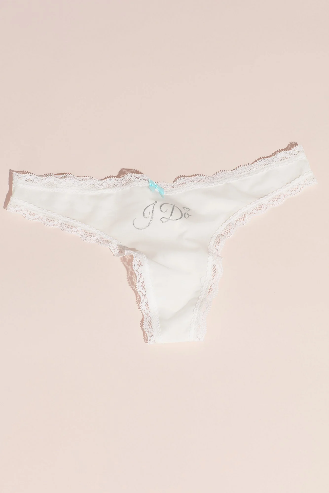 Betsey Johnson Crystal Embellished Thong Underwear - Image 2