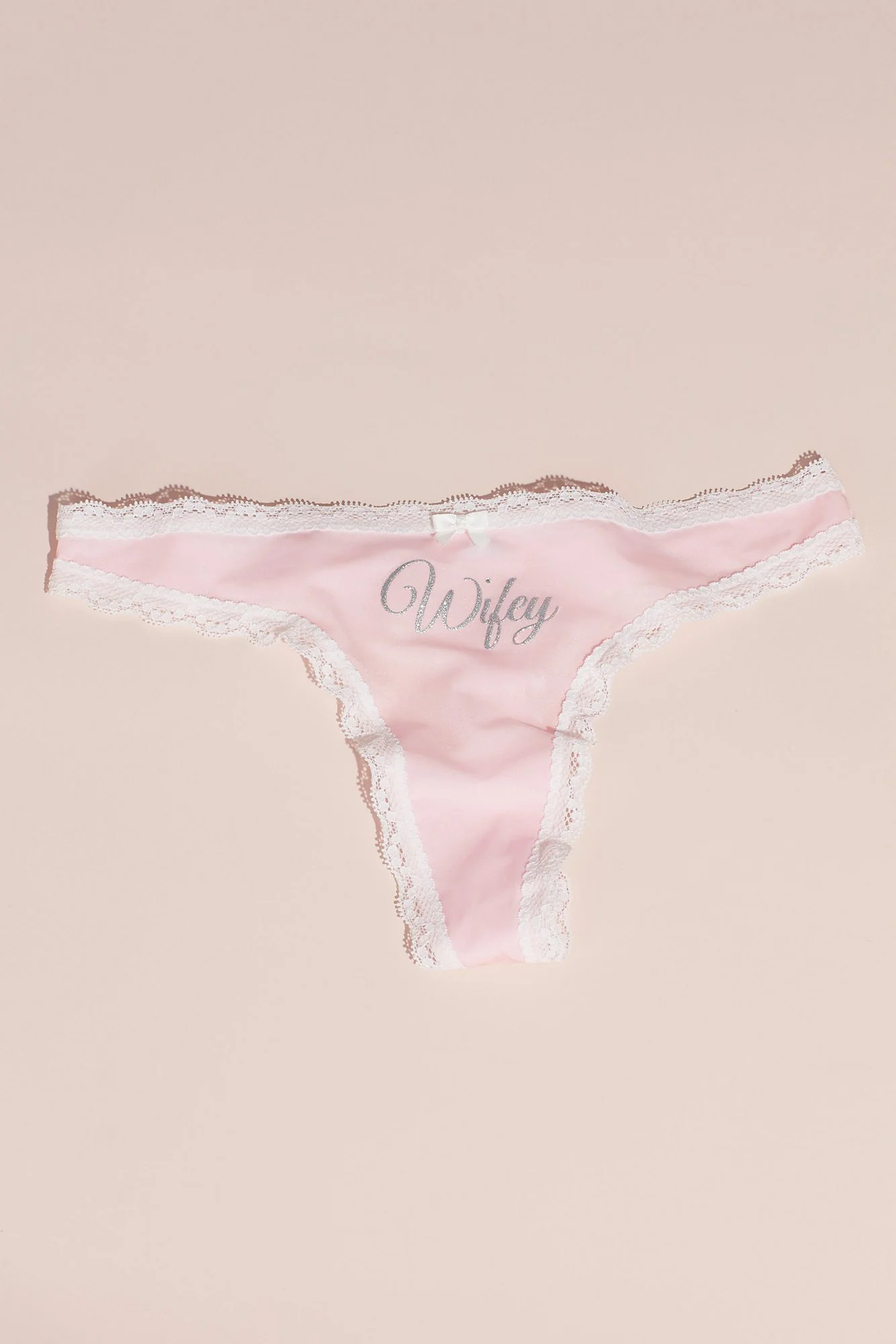 Betsey Johnson Crystal Embellished Thong Underwear - Image 3