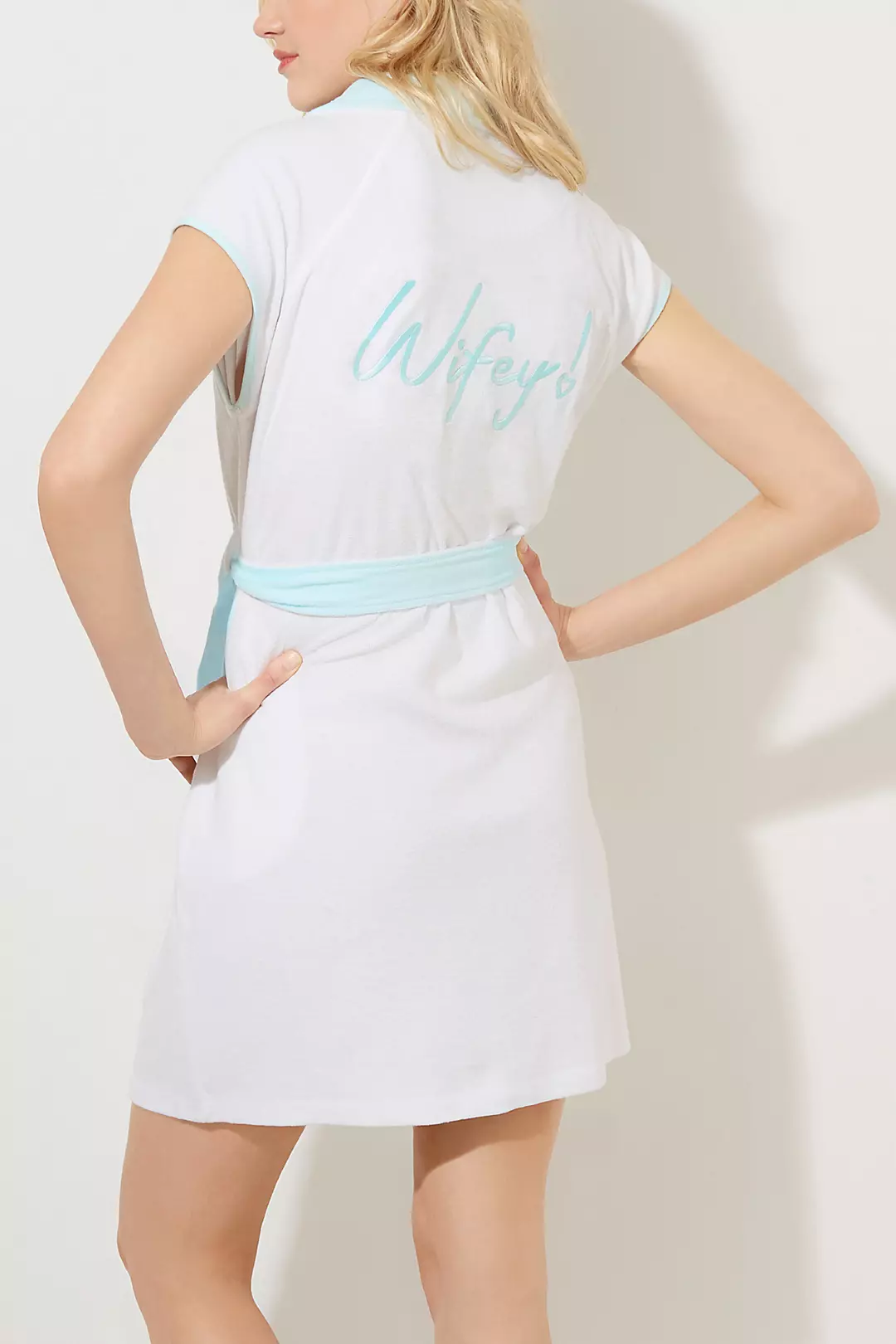Betsey Johnson Wifey Plus Size Robe - Image 2