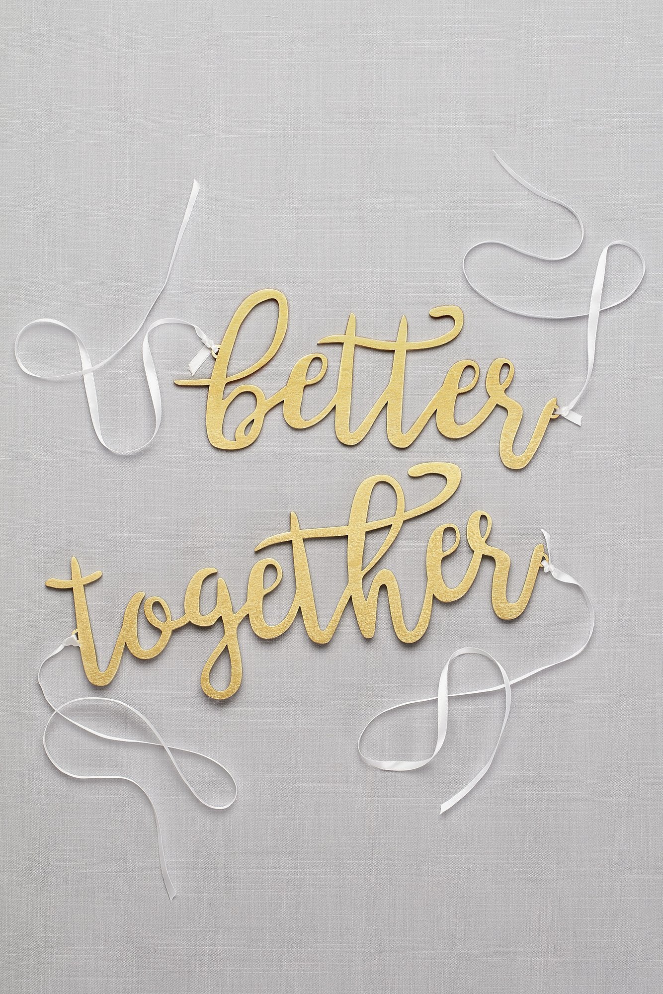 Better Together Chair Sign