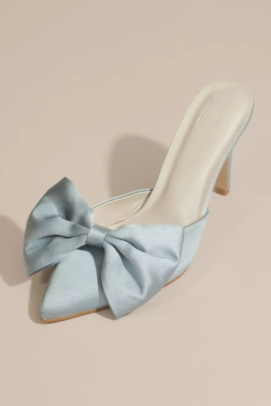 Big Bow Satin Mules - Image 7