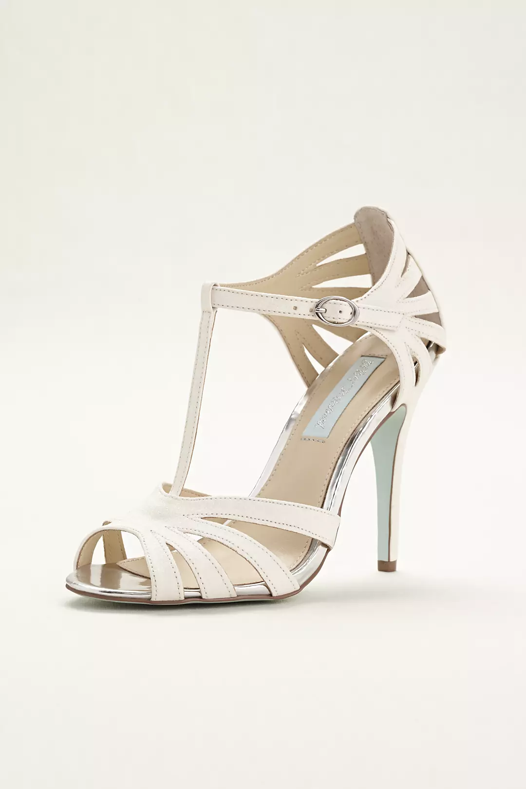 Blue by Betsey Johnson Cut Out T-Strap Sandal - Image 4