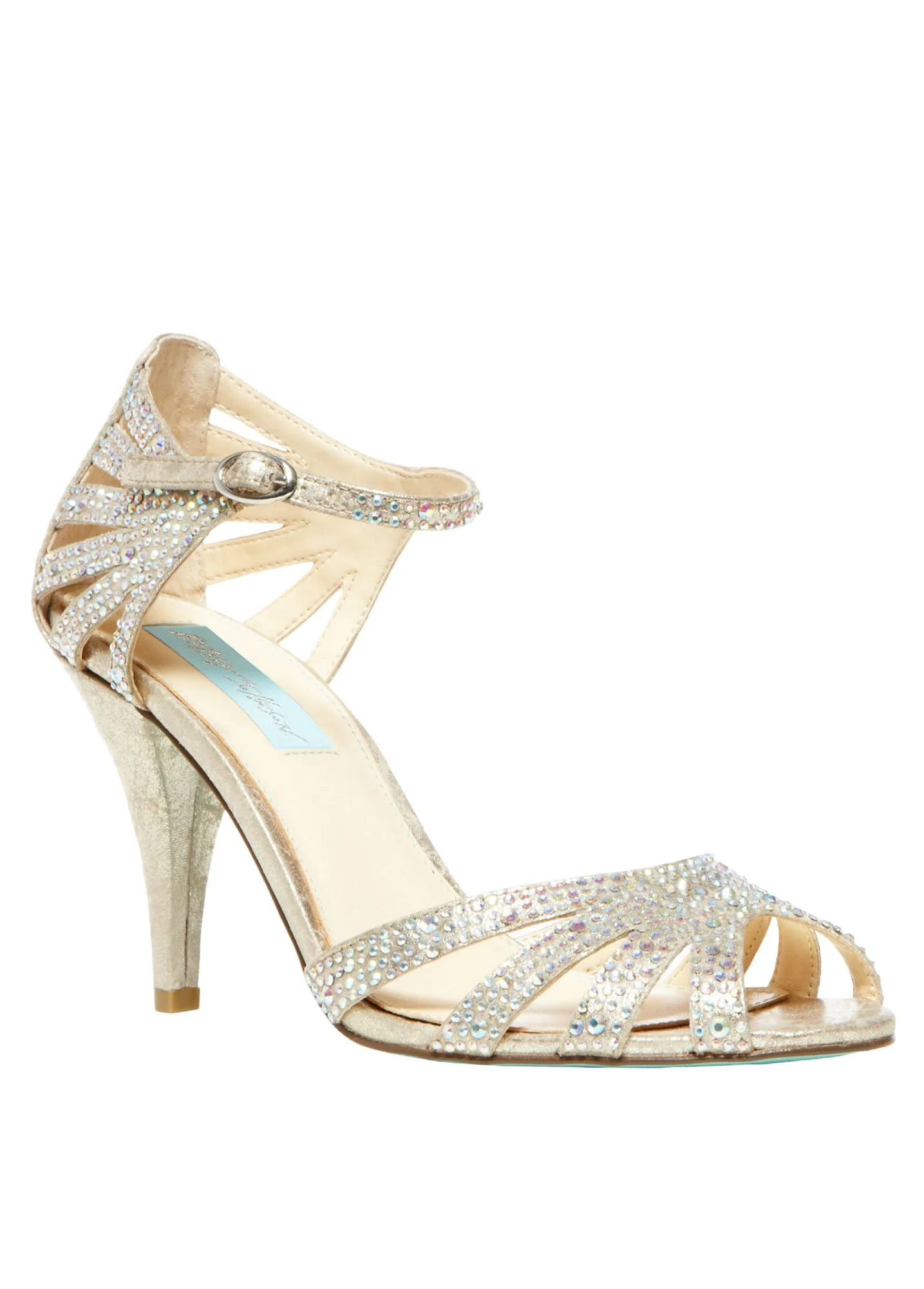 Blue by Betsey Johnson High Heel Cut Out Sandal