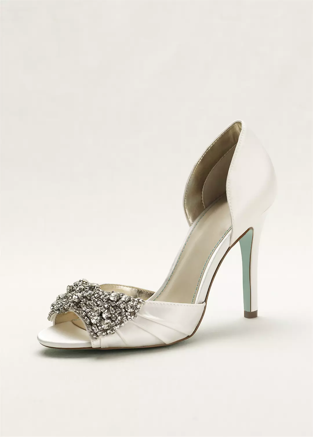 Blue by Betsey Johnson High Heel Peep Toe Pump - Image 5