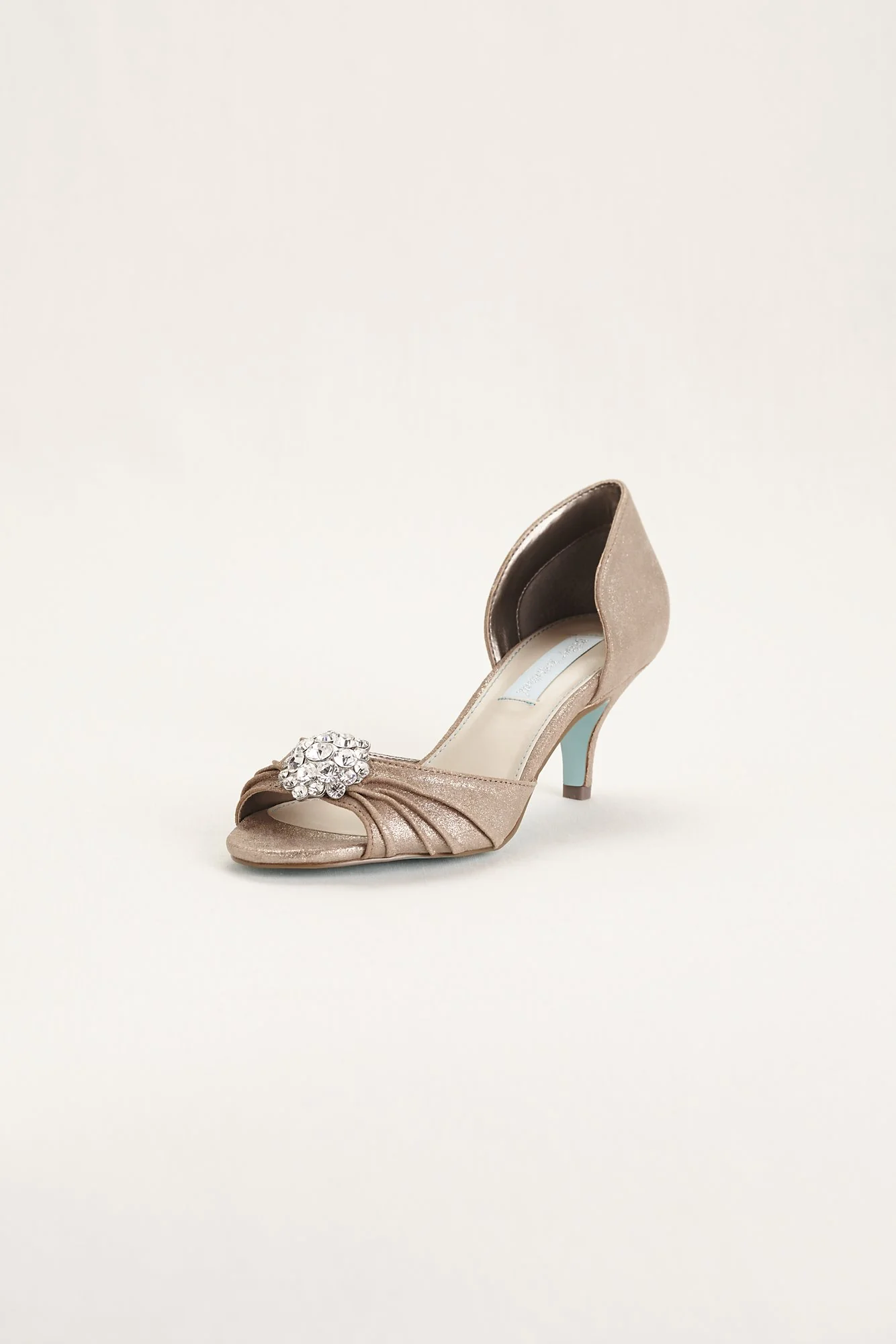 Blue by Betsey Johnson Low Heel Peep Toe Sandal - Image 2