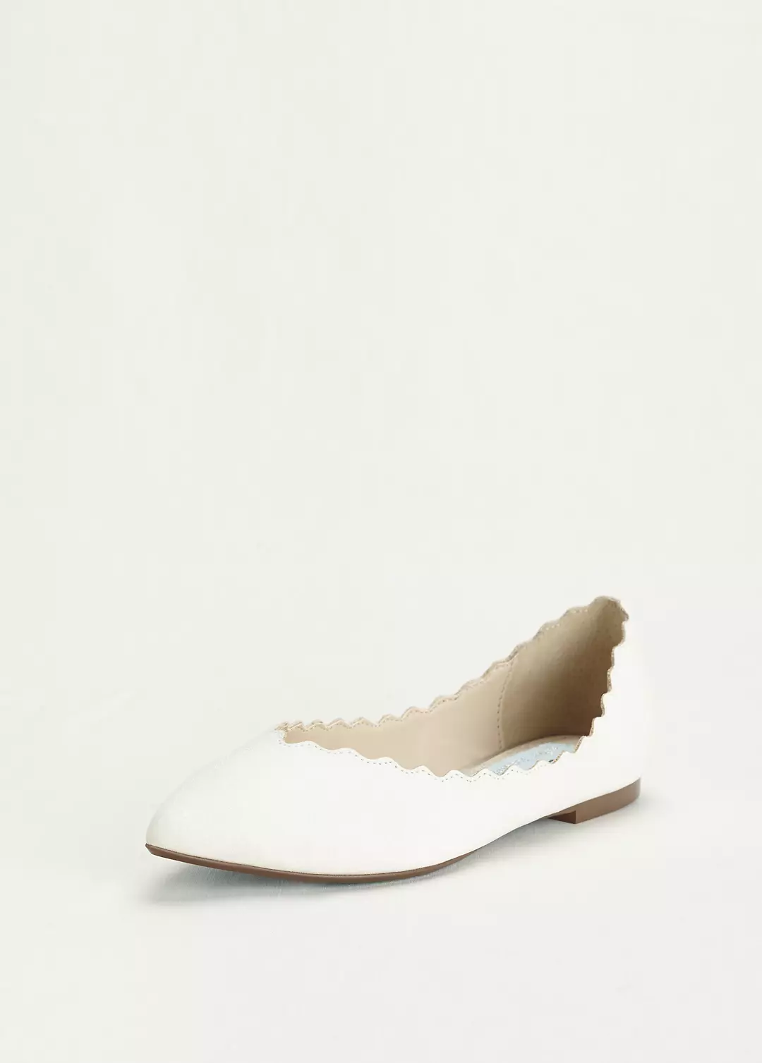 Blue by Betsey Johnson Scallop Edged Ballet Flats - Image 3