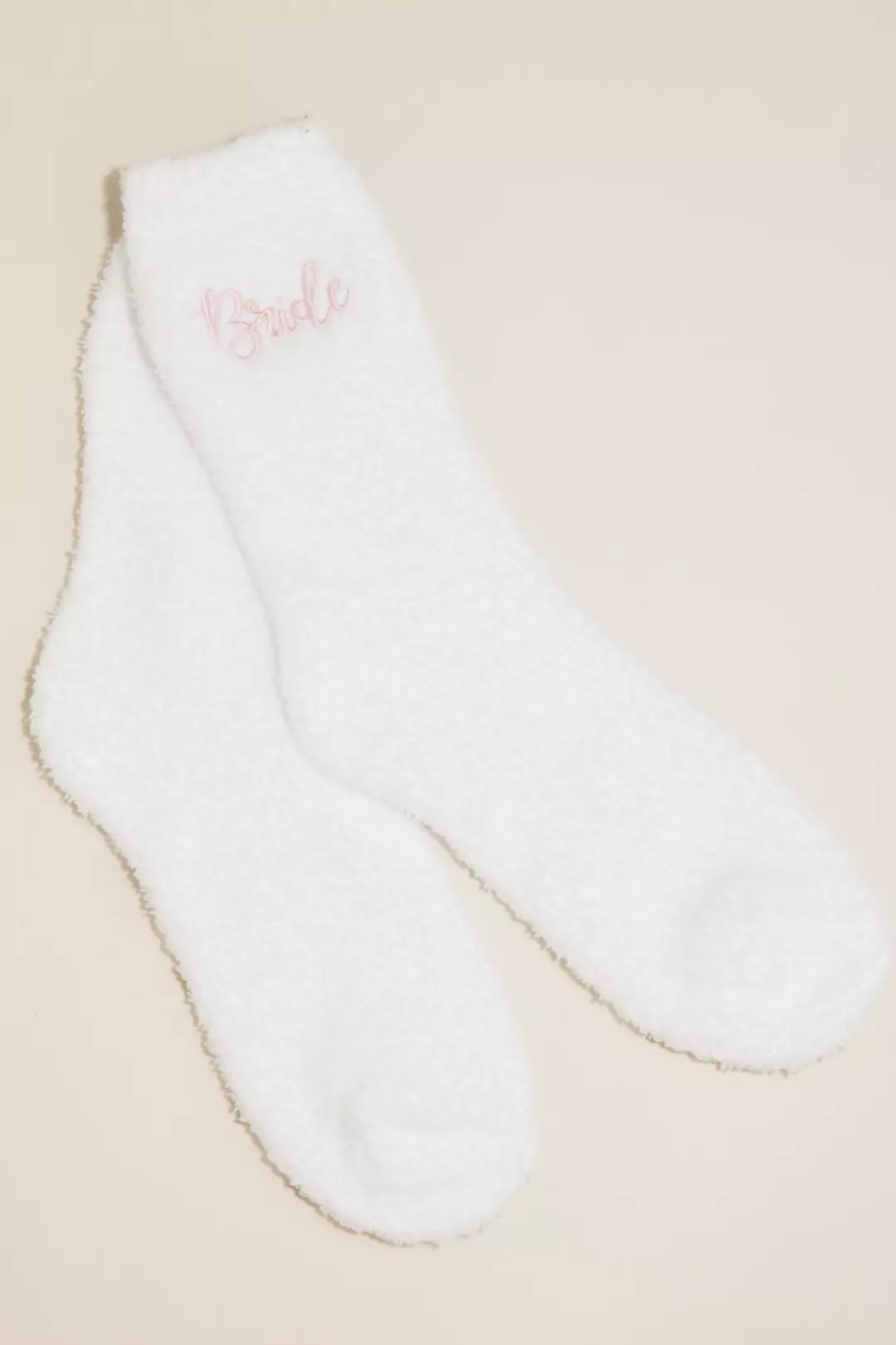 Bride Embroidered Fuzzy Socks - Image 21
