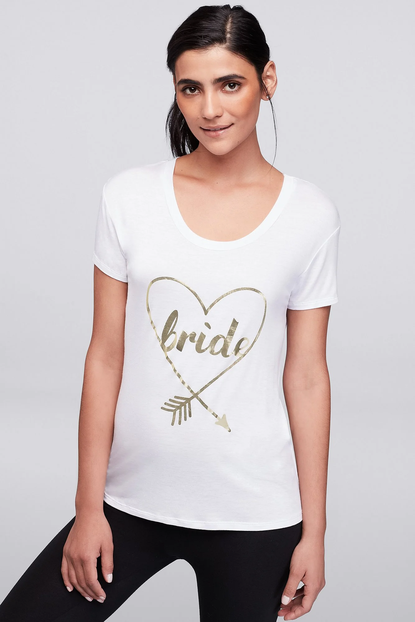 Bride Heart Arrow Tee