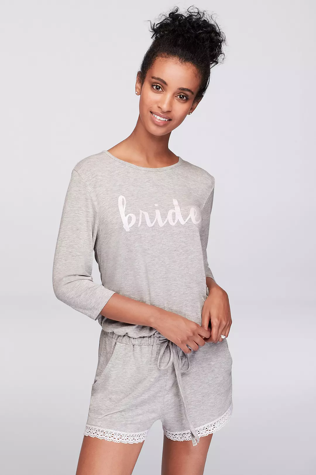Bride Jersey Romper - Image 2