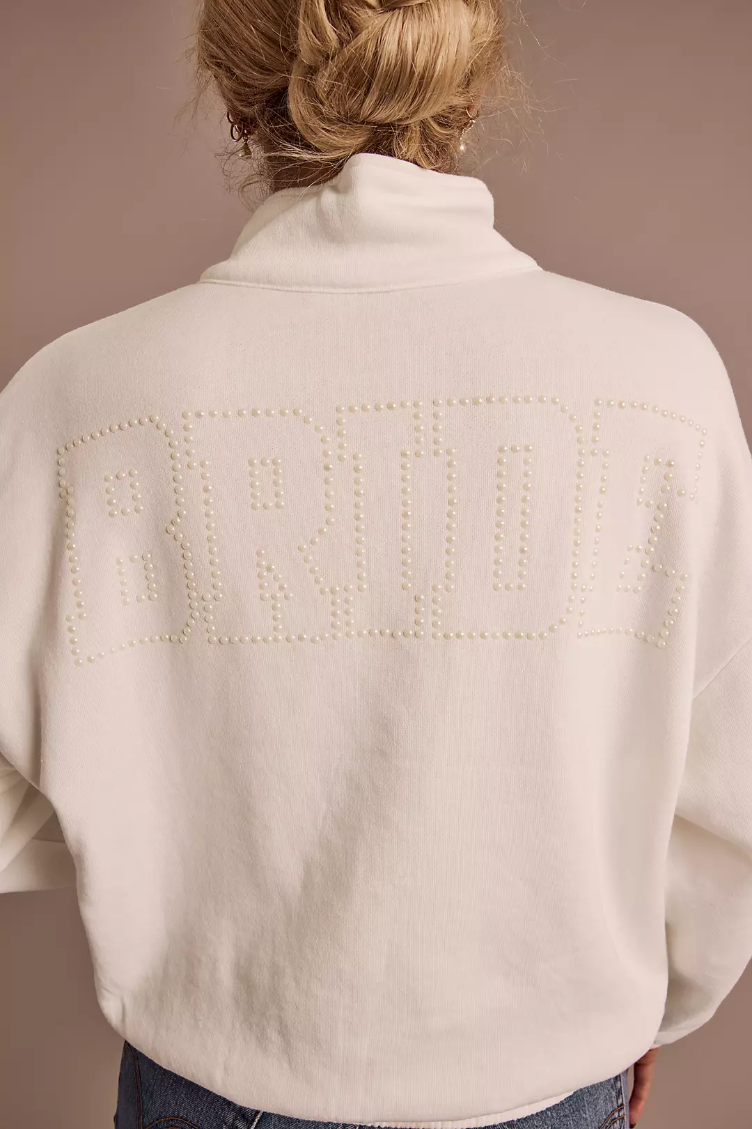 Bride Quarter Zip Sweatshirt - Image 2