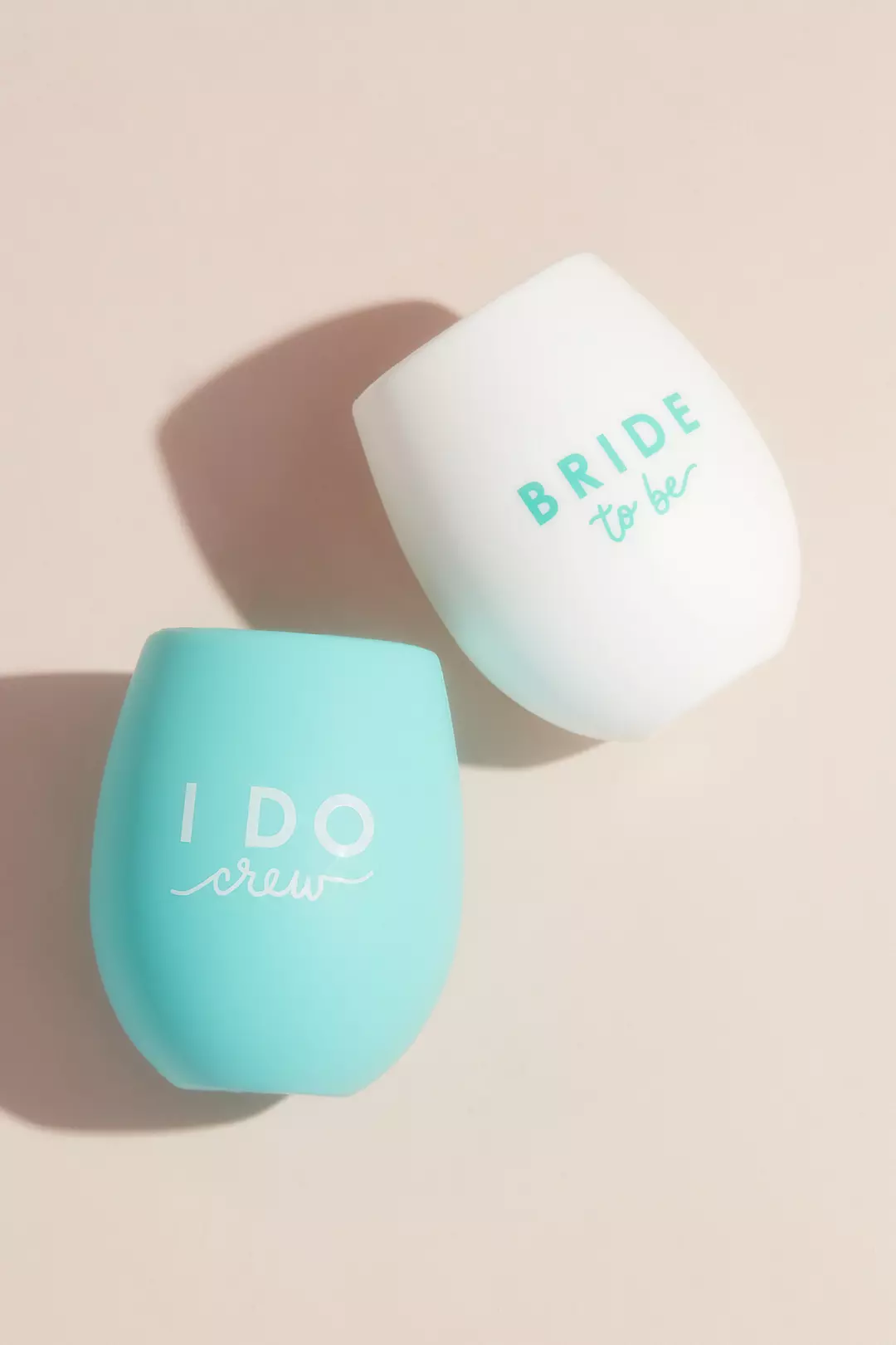 Bride to Be White Silicone Wine Glass - Image 2