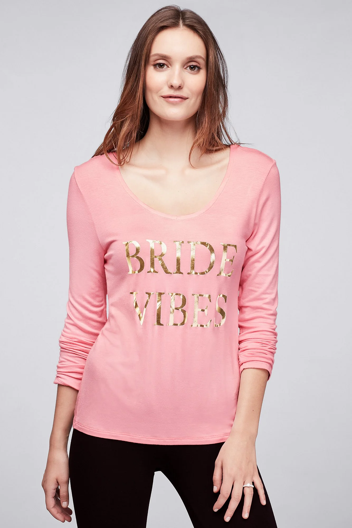 Bride Vibes Cross-Back Top