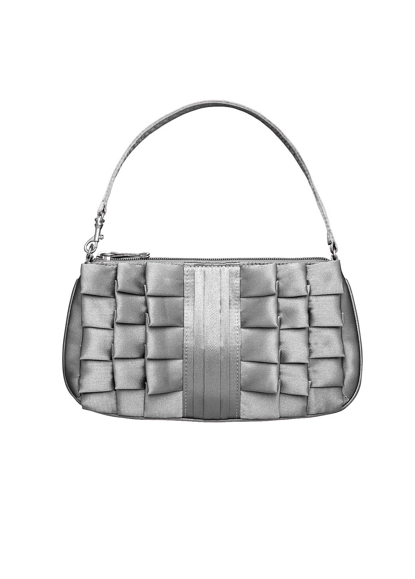 Charmeuse Ruffle Handbag
