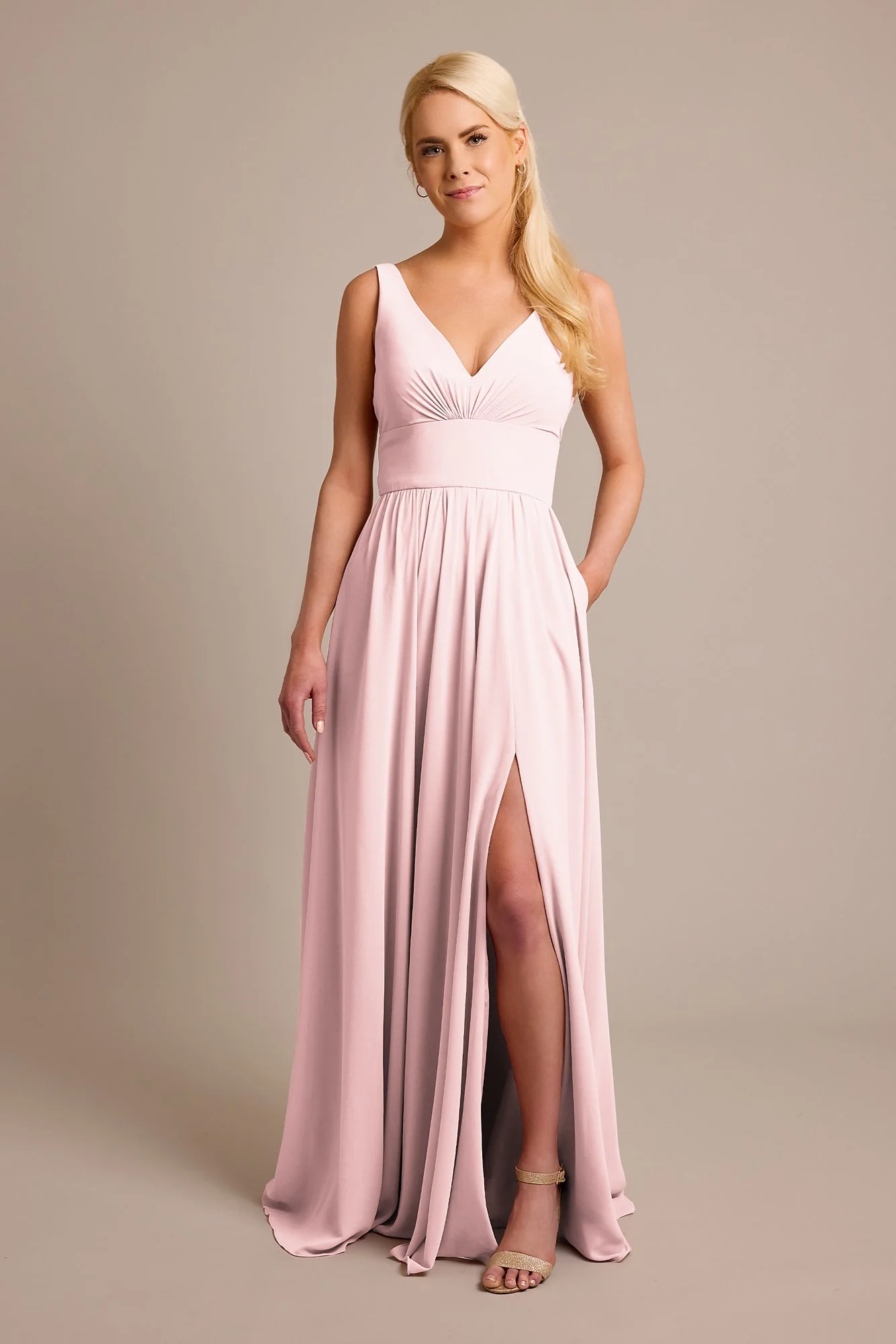 Chiffon Tank A-Line Dress - Image 17
