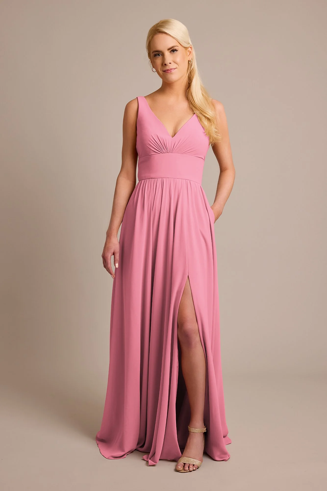 Chiffon Tank A-Line Dress - Image 18