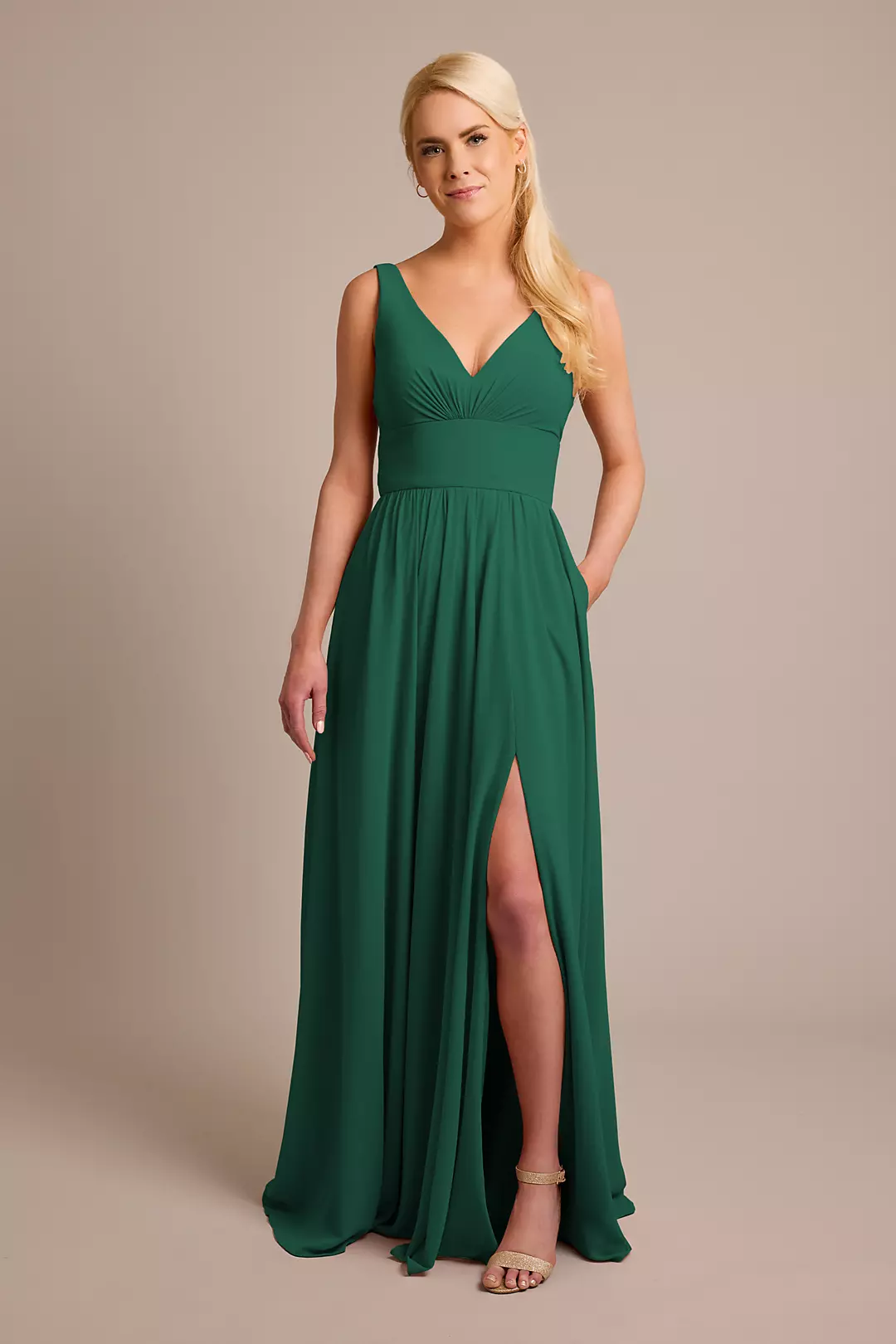 Chiffon Tank A-Line Dress - Image 30