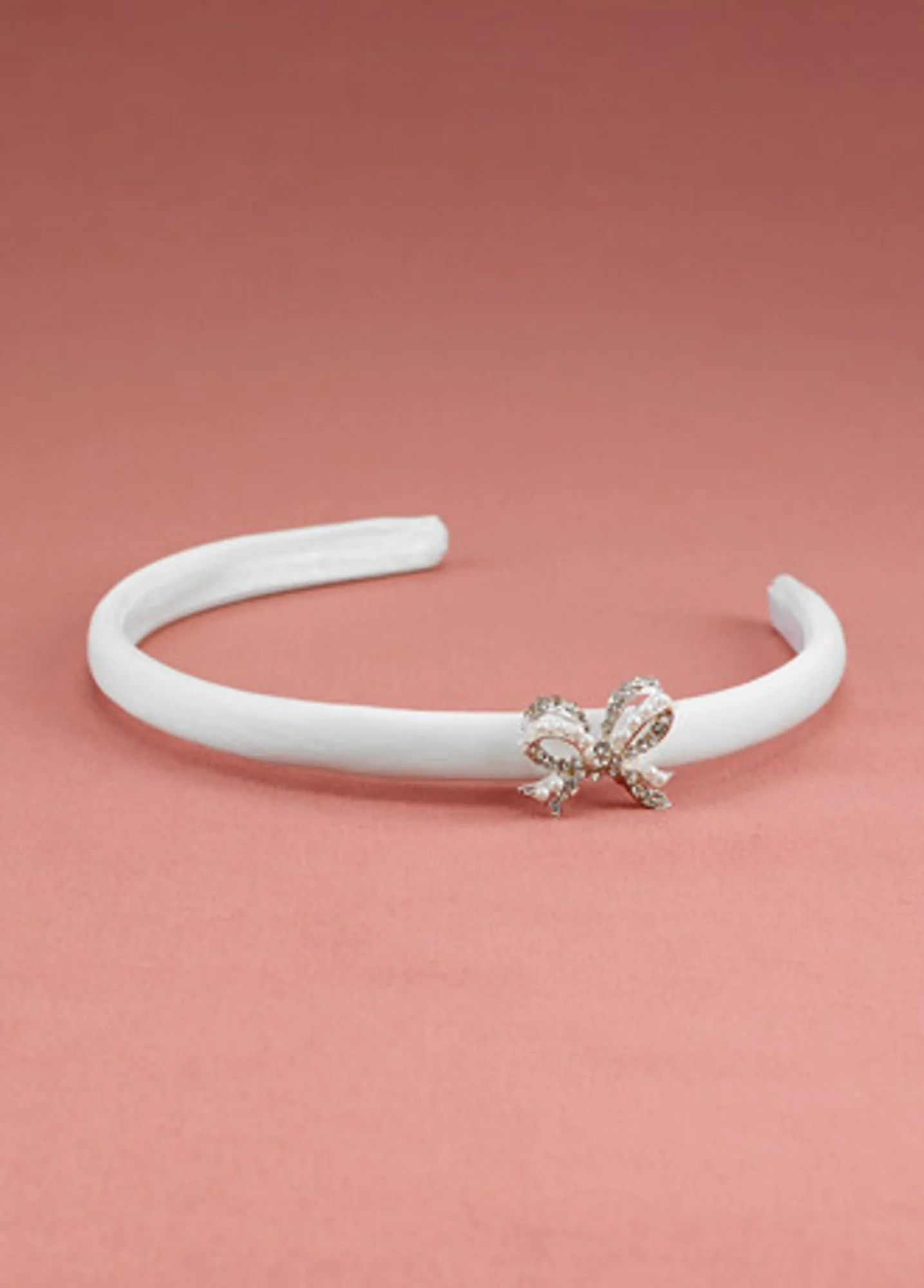 Child's Headband w/ Jeweled Bow Embellishment