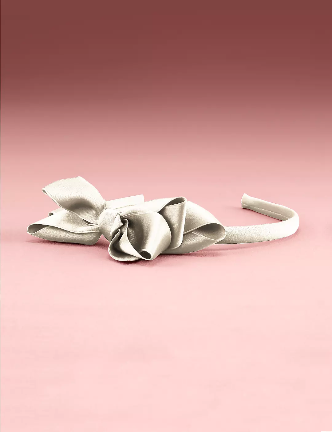 Child's Headband with Ribbon Bow - Image 4