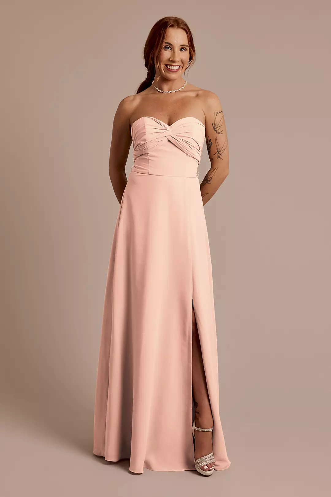 Convertible Chiffon Dress - Image 44