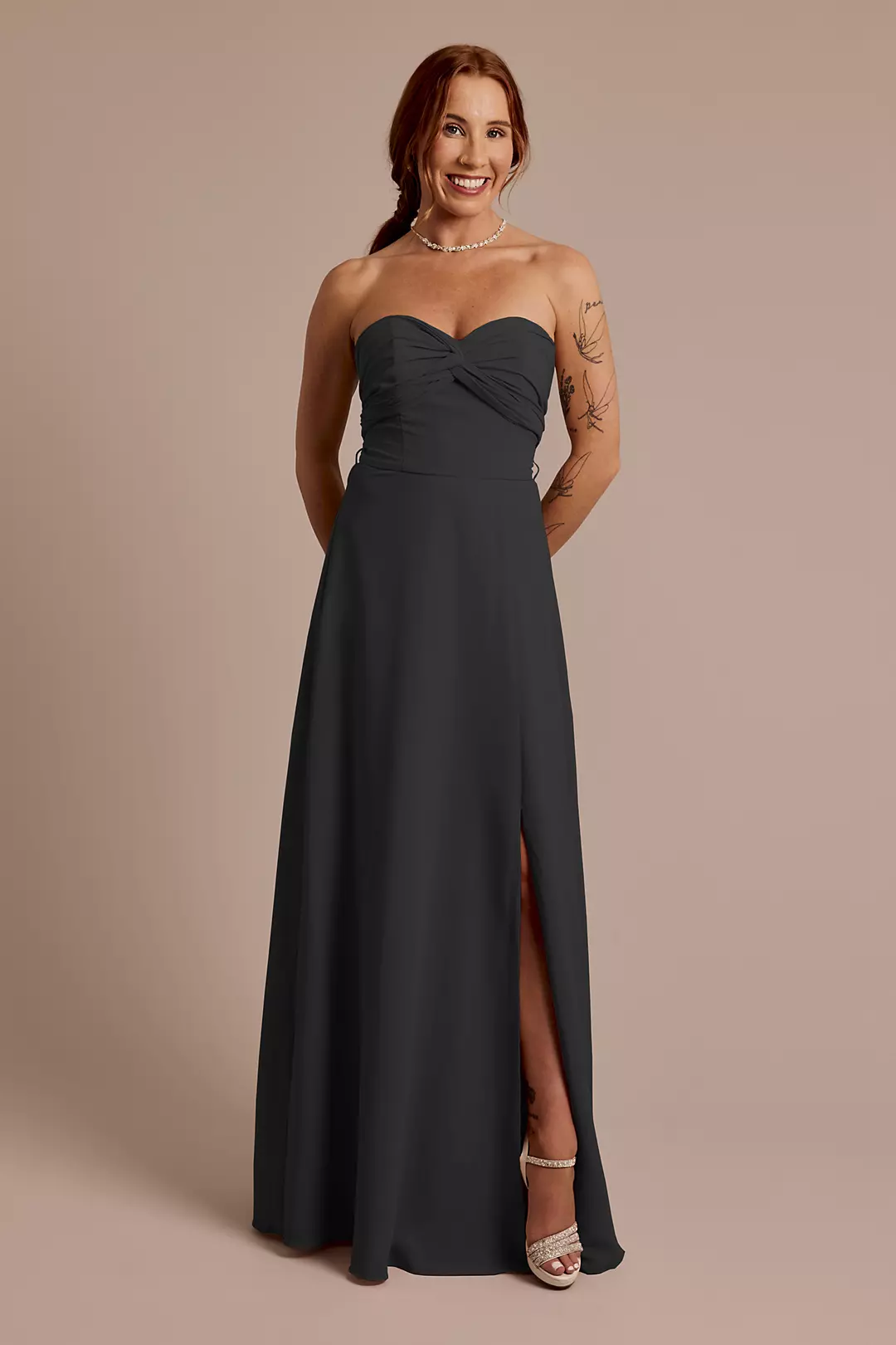 Convertible Chiffon Dress - Image 51