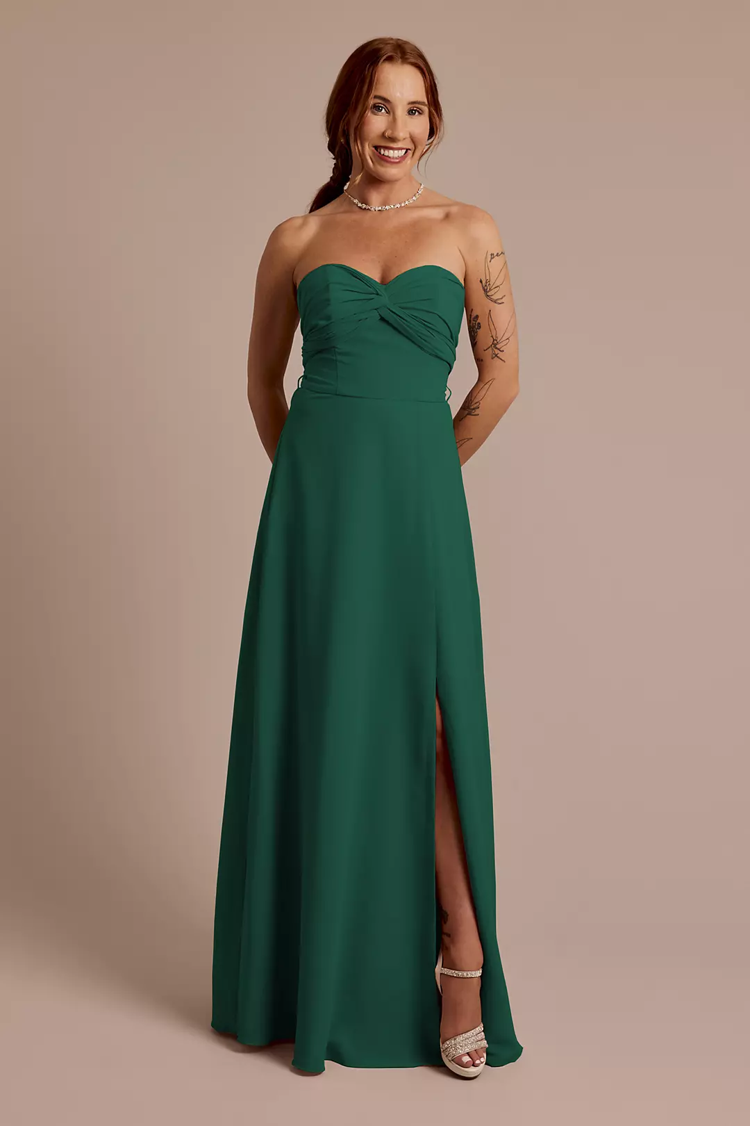 Convertible Chiffon Dress - Image 72