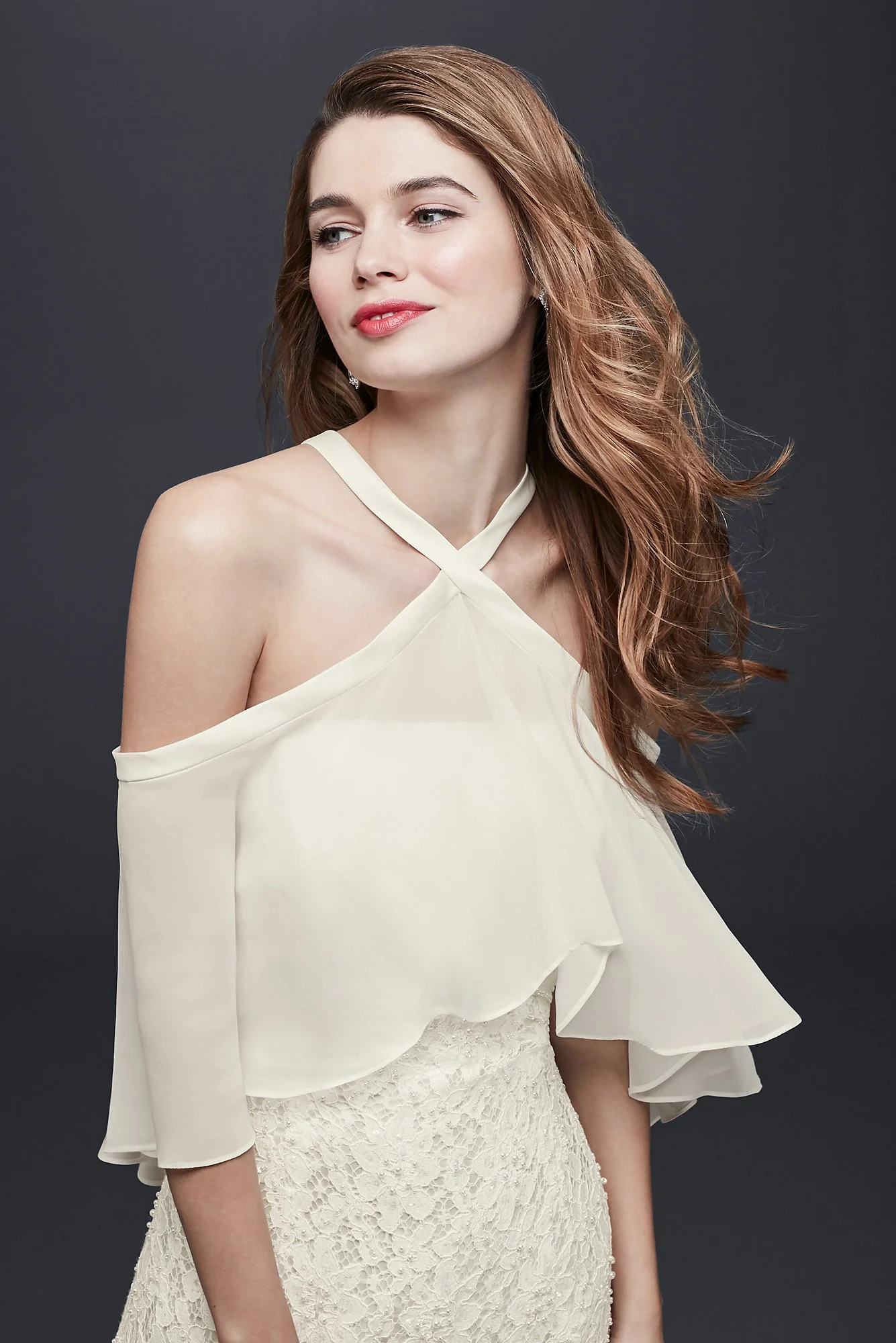 Convertible Chiffon Topper