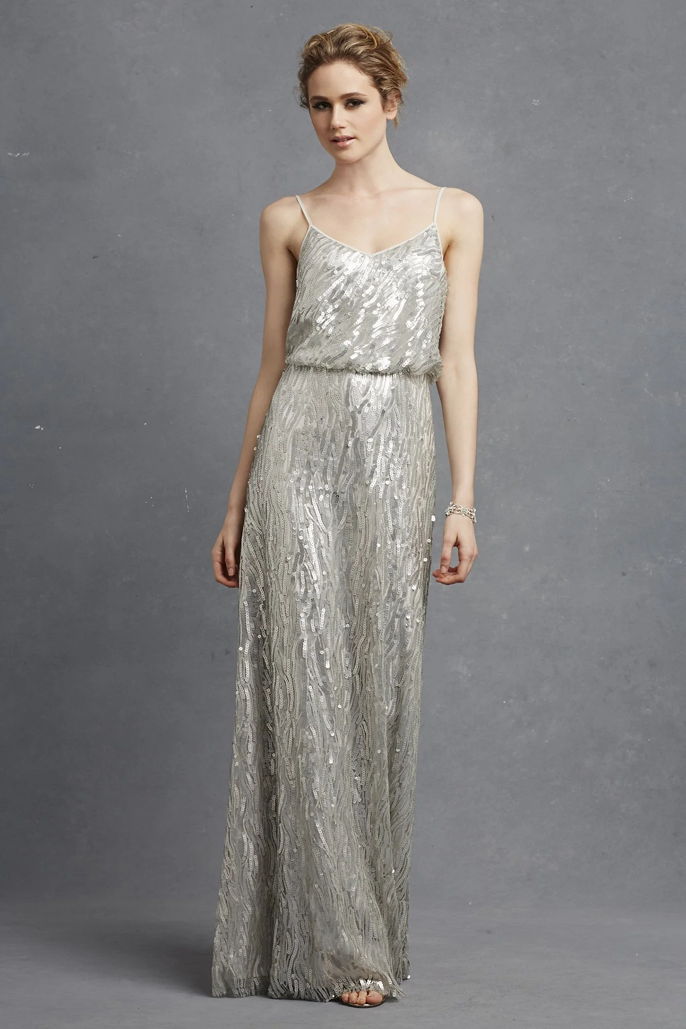 Courtney Sequined Bridesmaid Dress - Image 4