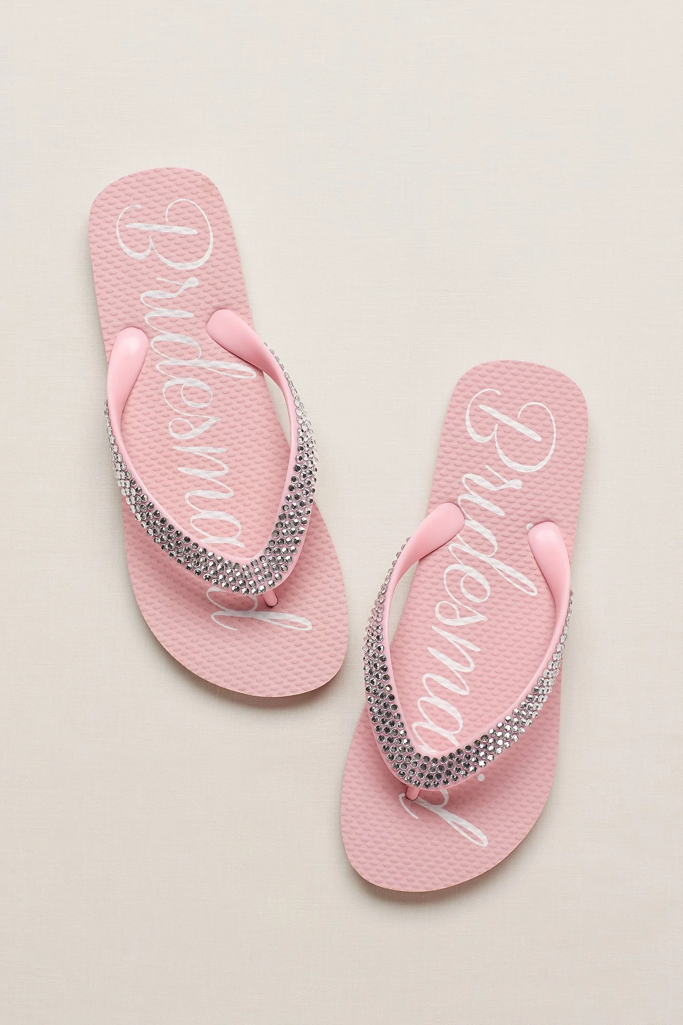 Crystal Bridesmaid Flip Flops