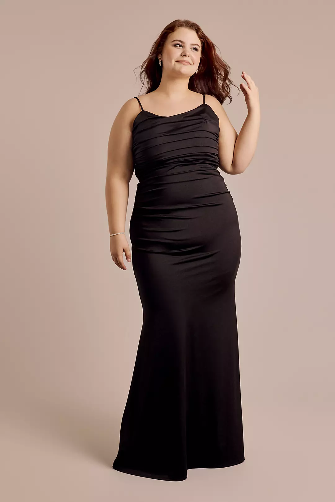 Crystal Corset Back Power Stretch Sheath Dress - Image 4