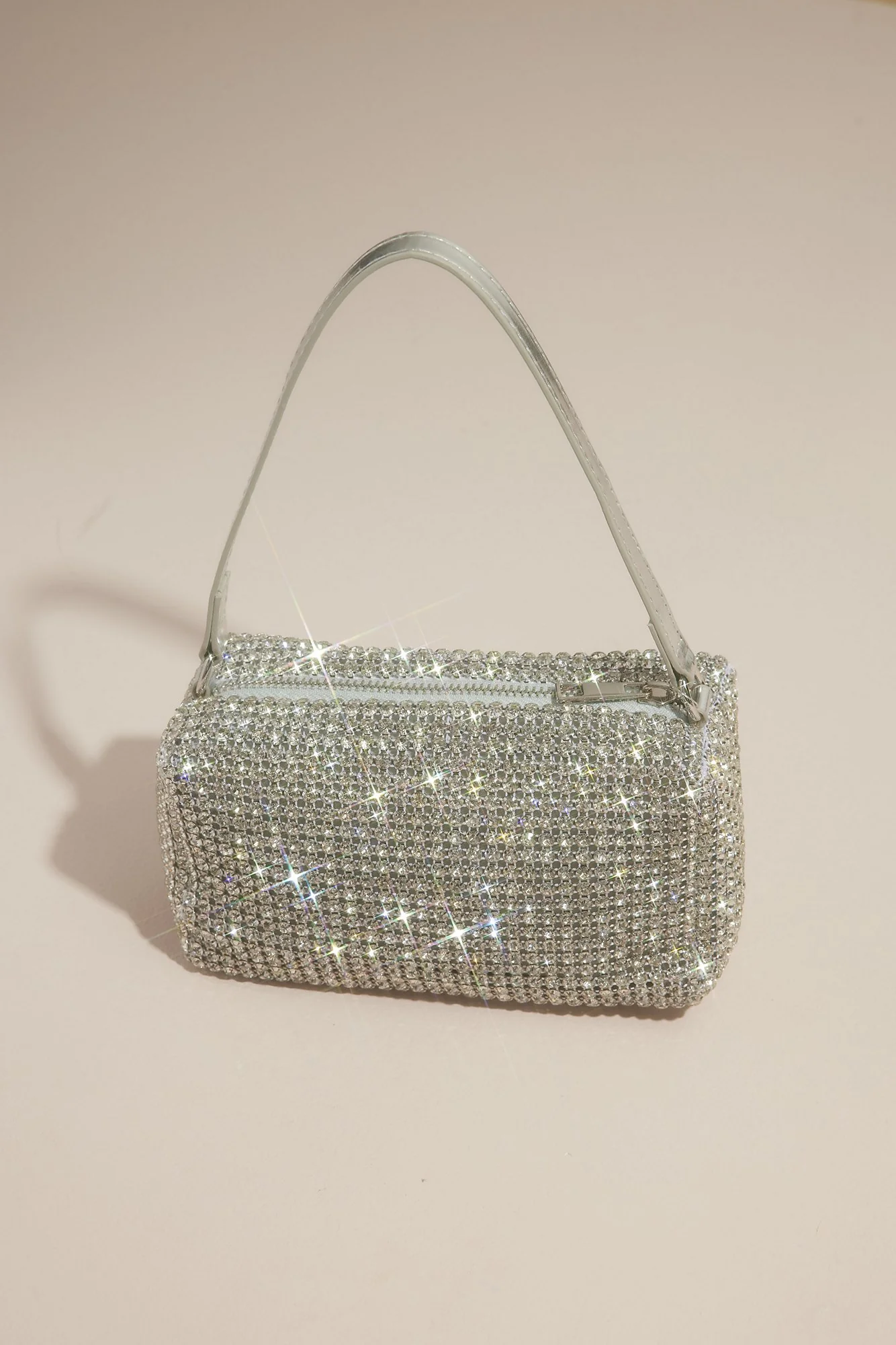 Crystal Embellished Slouchy Purse - Image 2