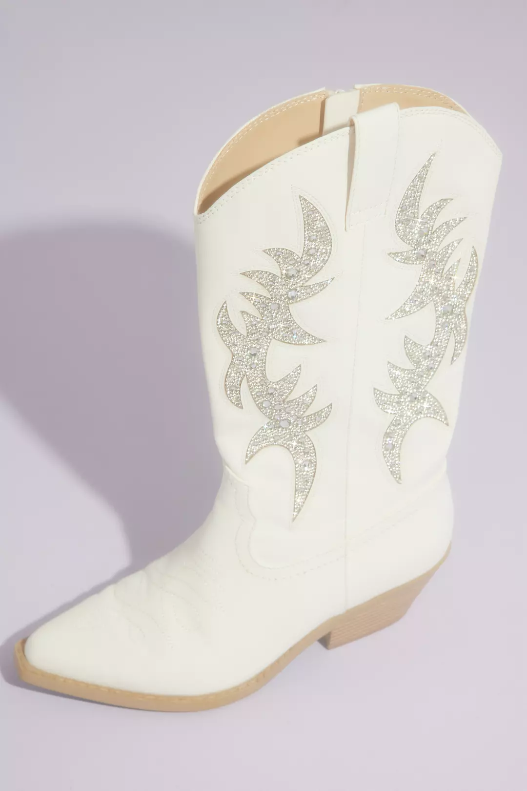 Crystal Embellished Western Boots - Image 2