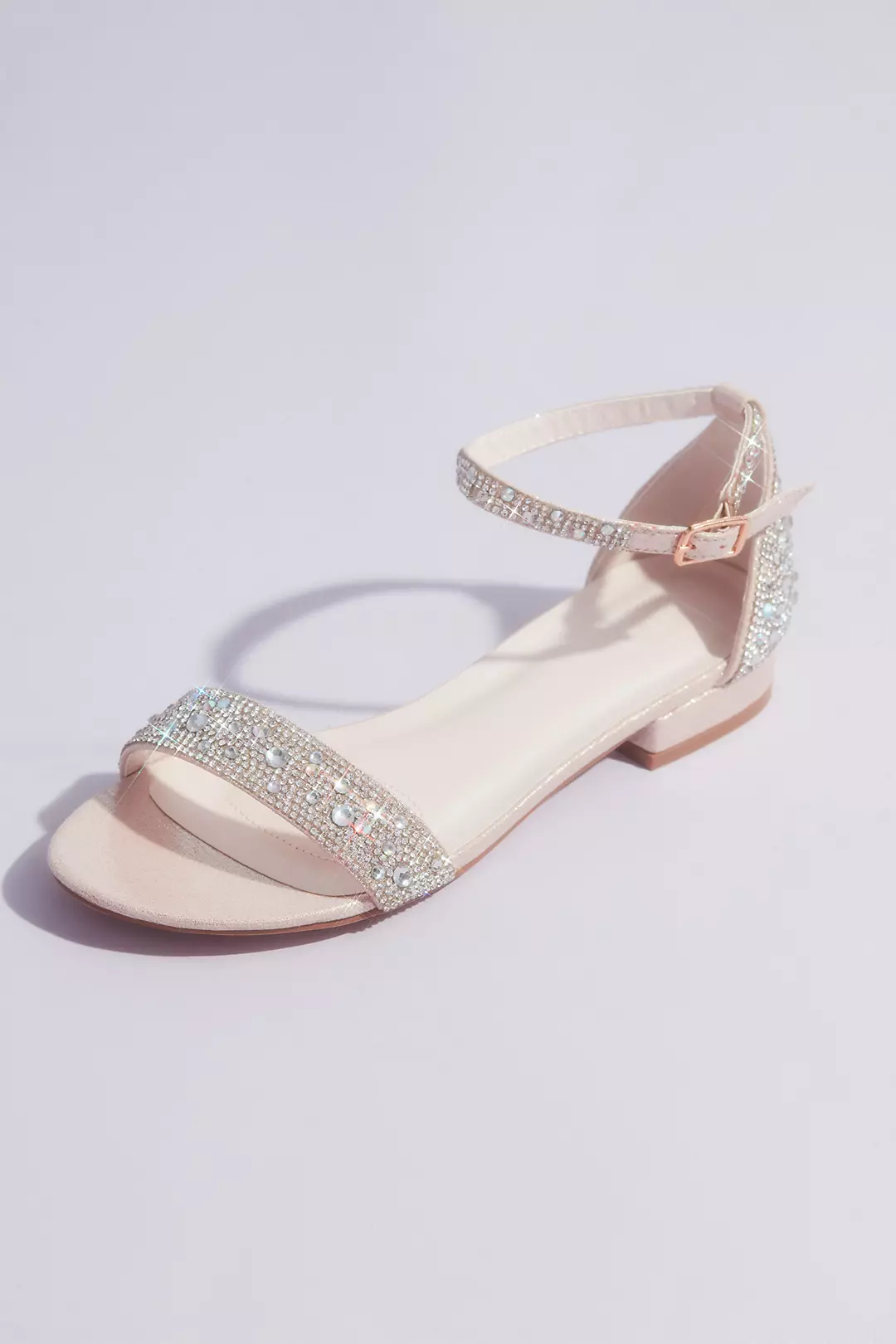 Crystal-Encrusted Flat Sandals - Image 6