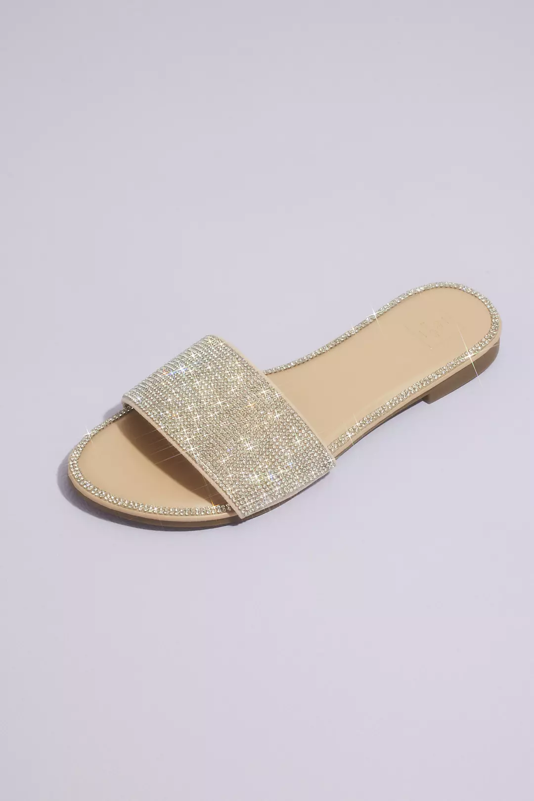 Crystal-Encrusted Wide-Strap Slides - Image 3