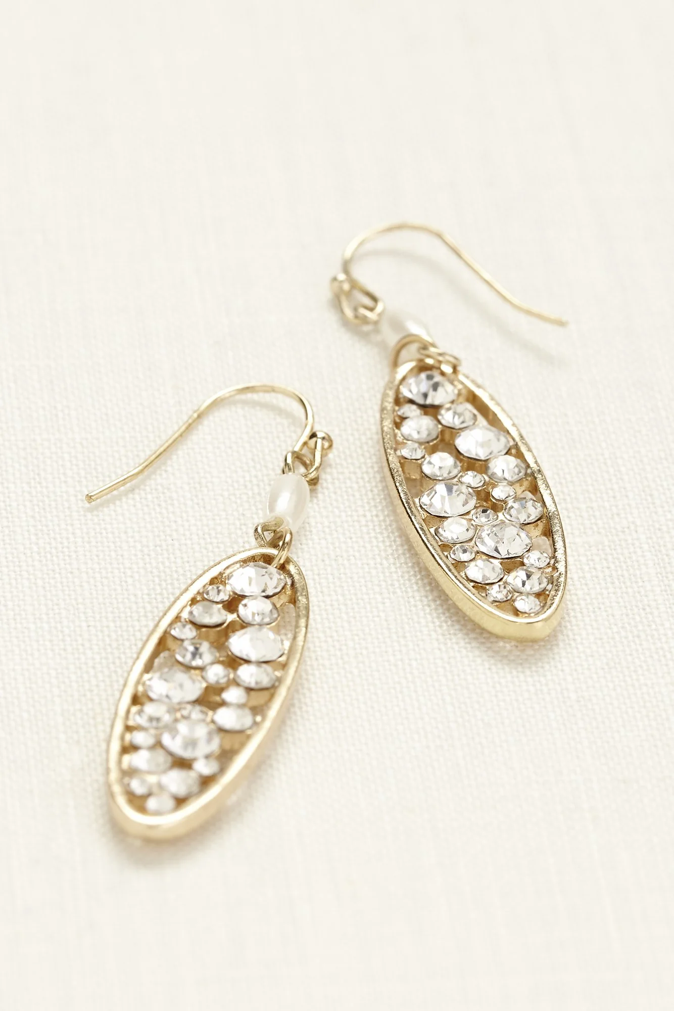 Crystal Filled Earrings