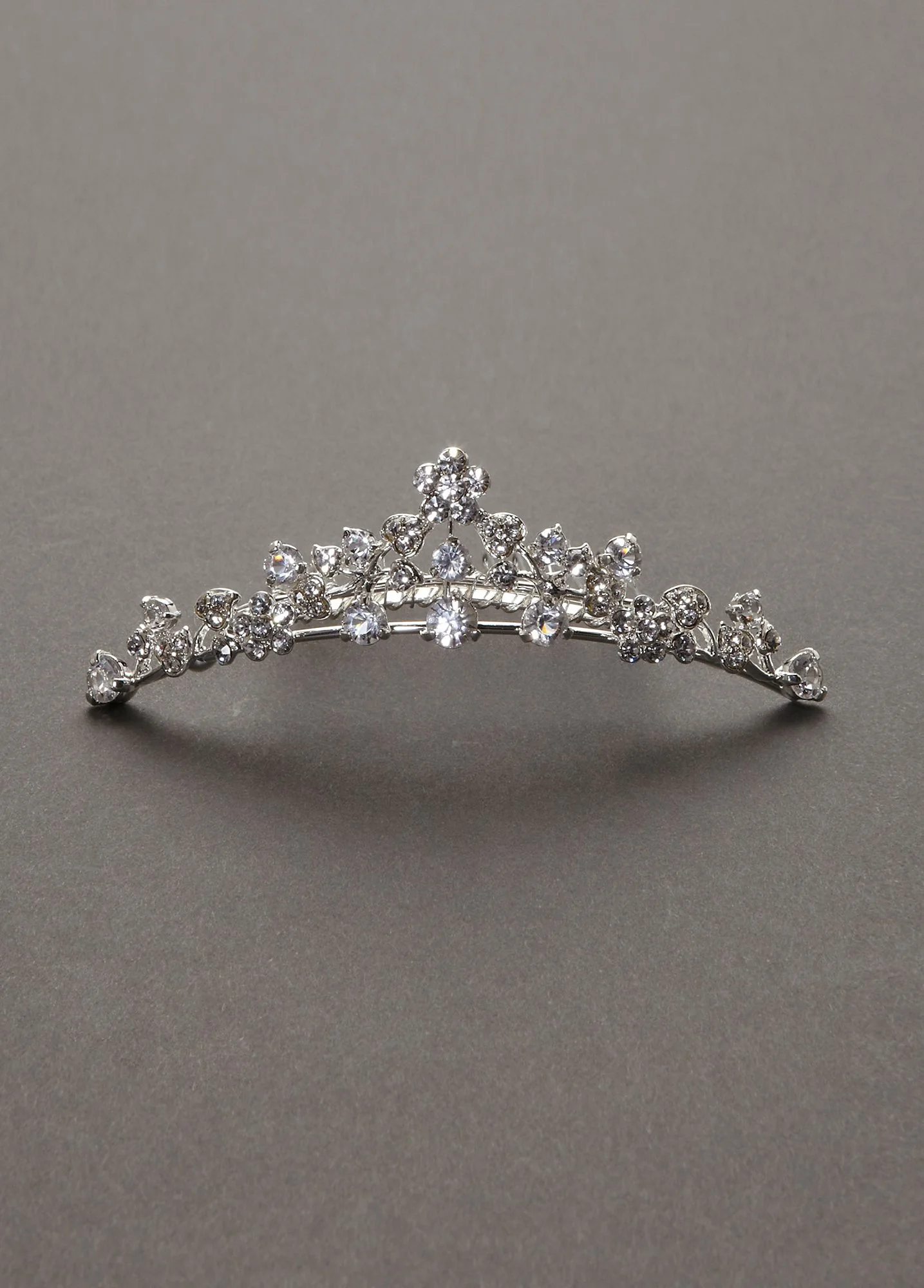 Crystal Mini Tiara Comb