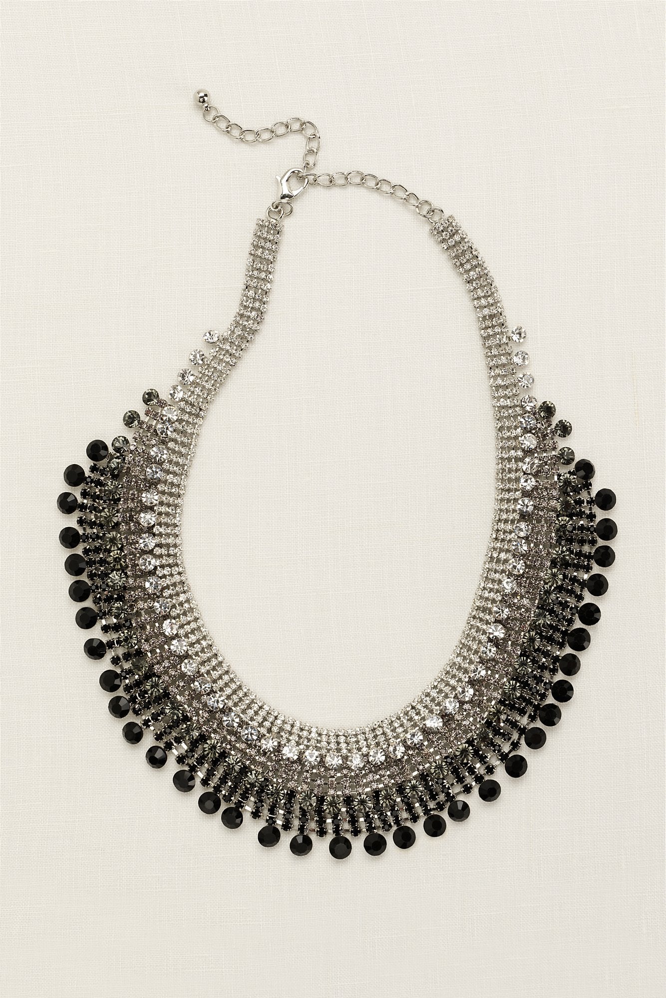 Crystal Ombre Statement Necklace