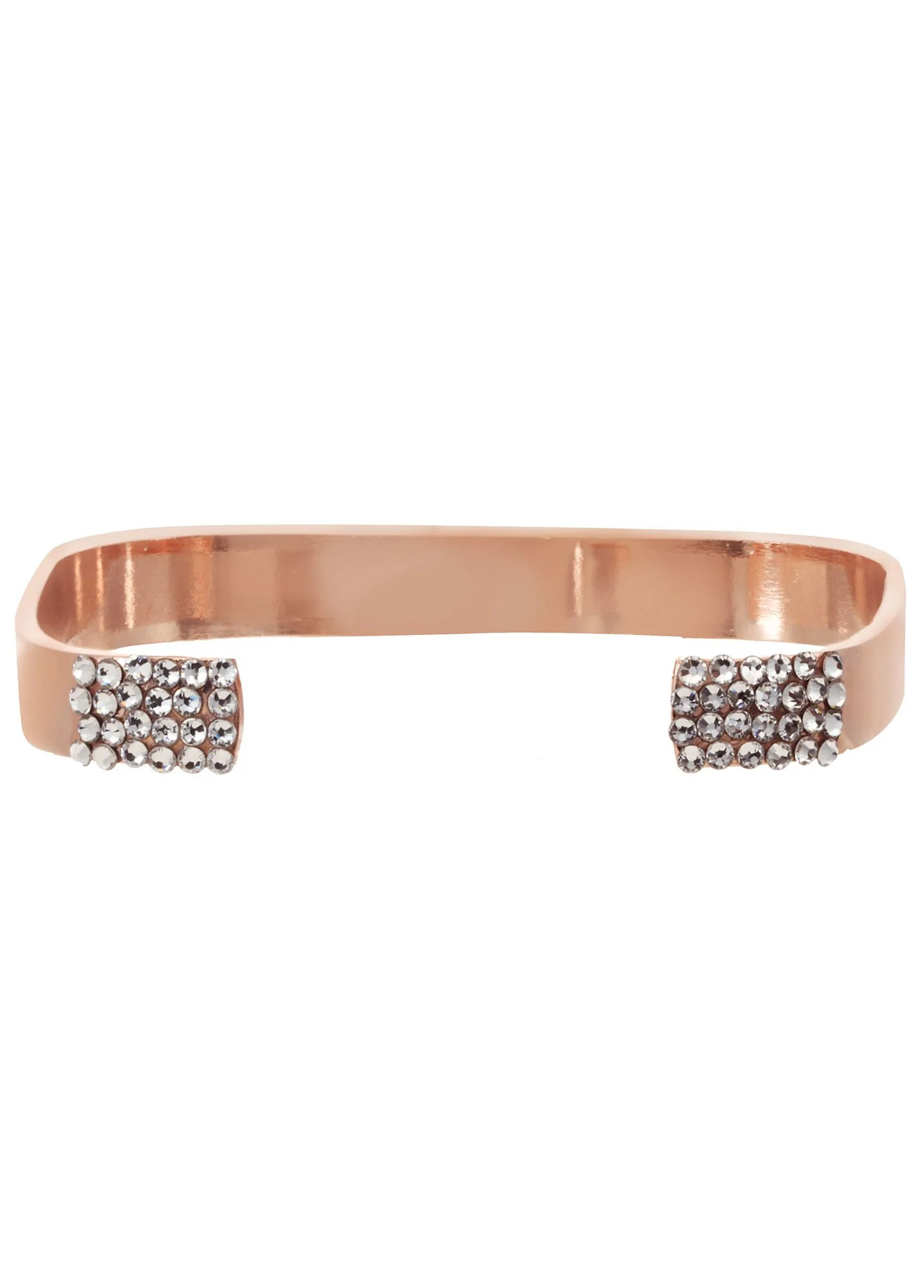 Cuff Bracelet with Crystal Accents - Image 3
