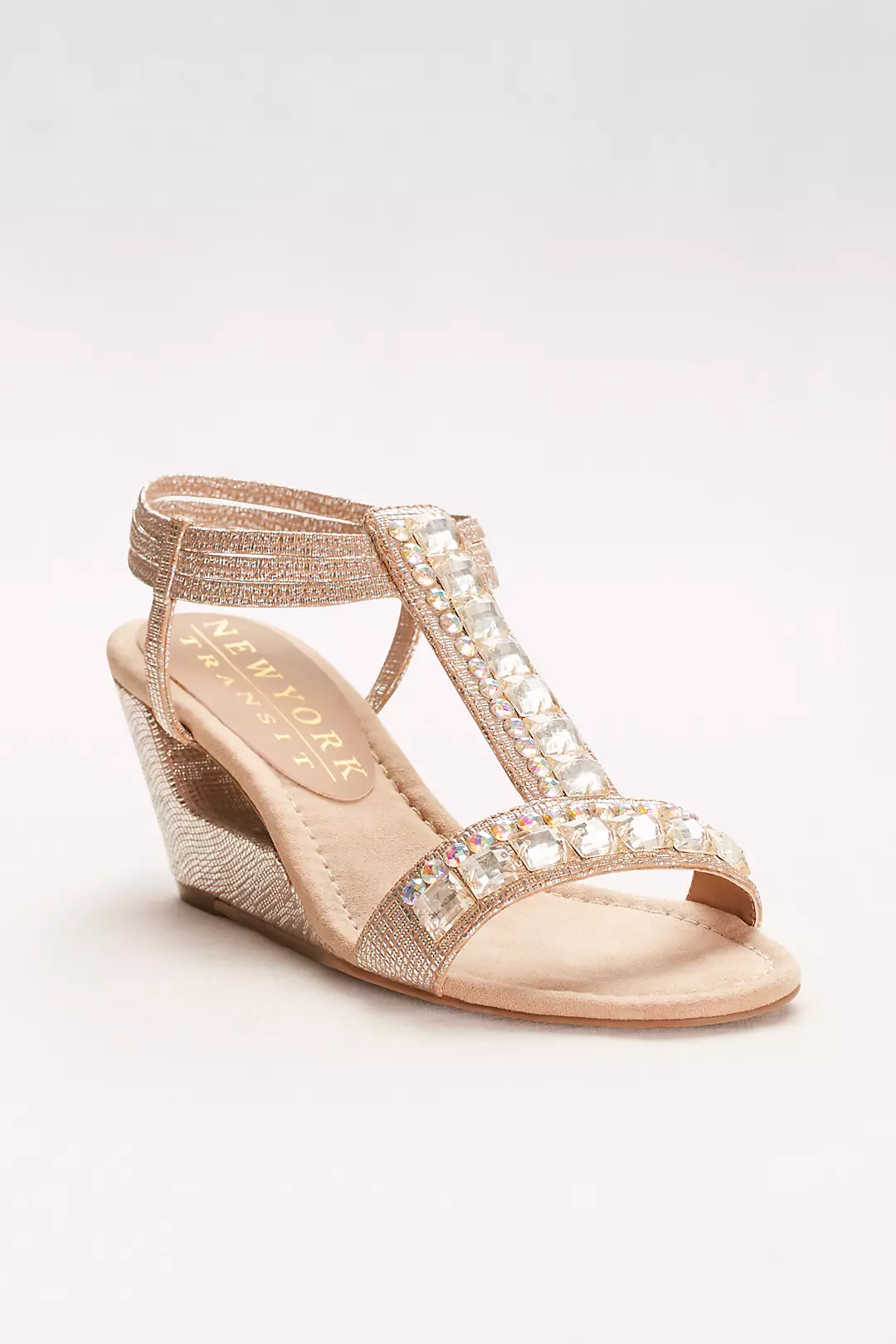 Double Crystal T-Strap Wedges - Image 2