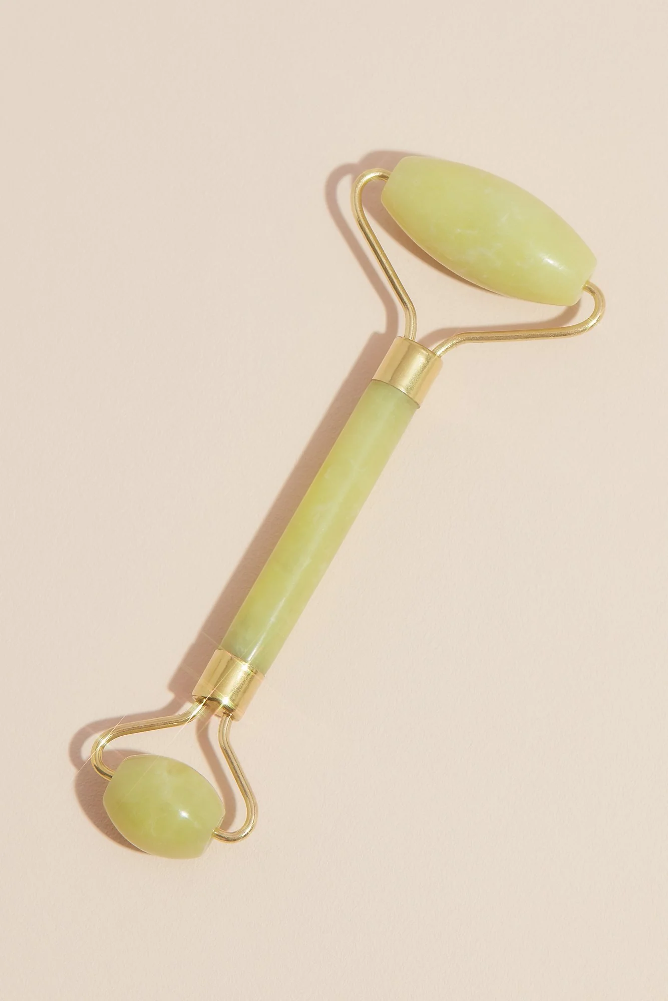 Double Sided Gilded Jade Roller