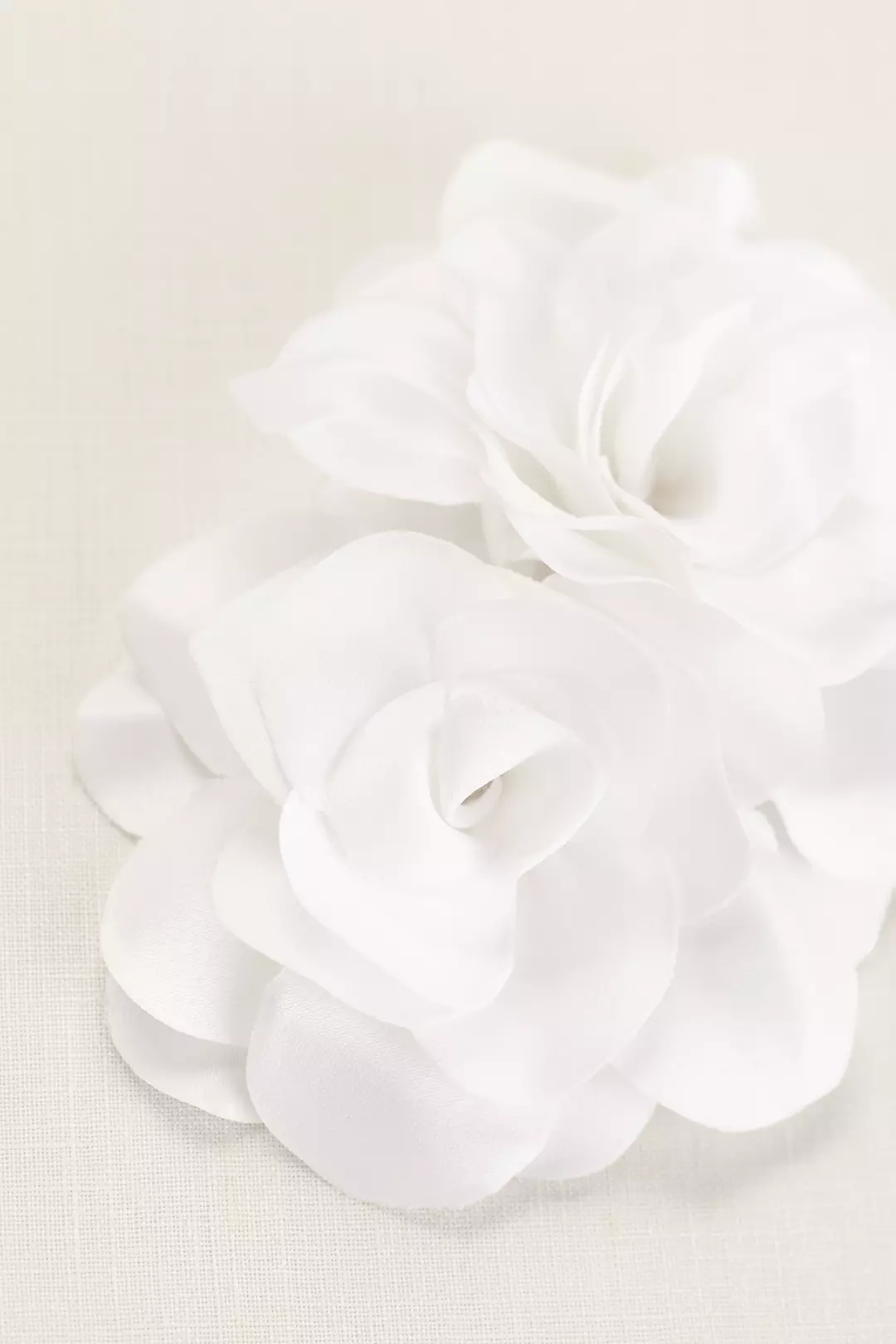 Double Fabric Flower Comb - Image 2