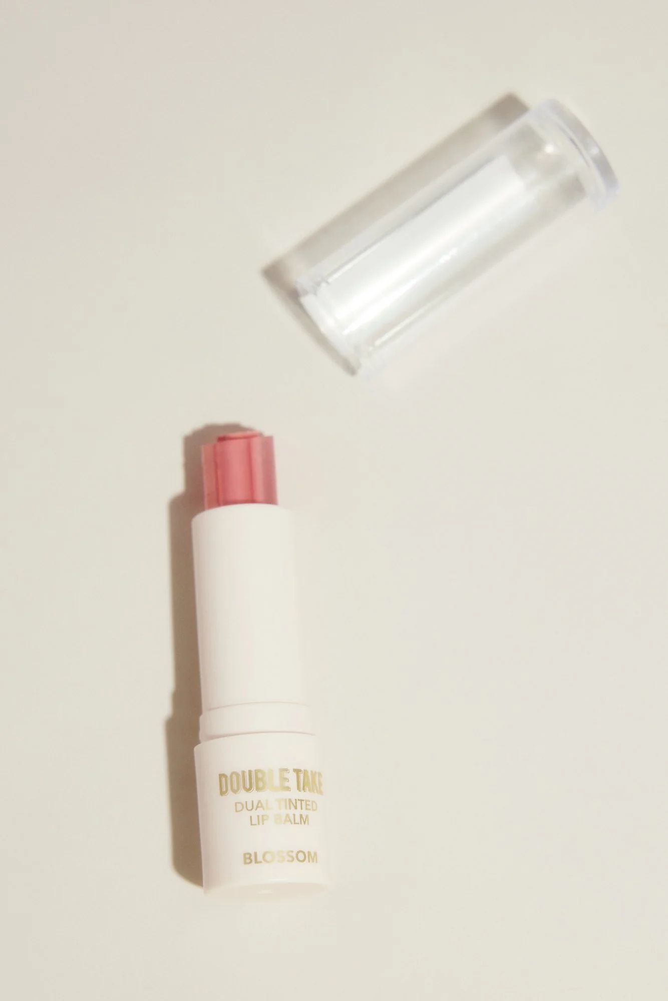Dual Tinted Lip Balm in Tickle Me Pink